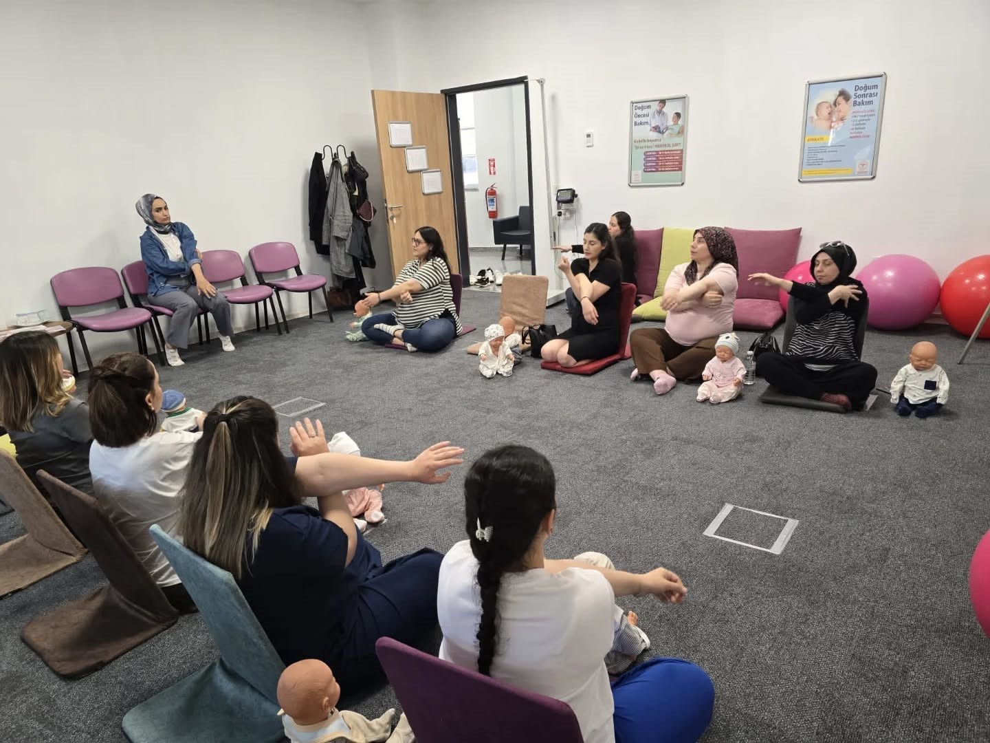 Nazilli’de "Gebe Okulu" ile anne adaylarına kapsamlı eğitim
