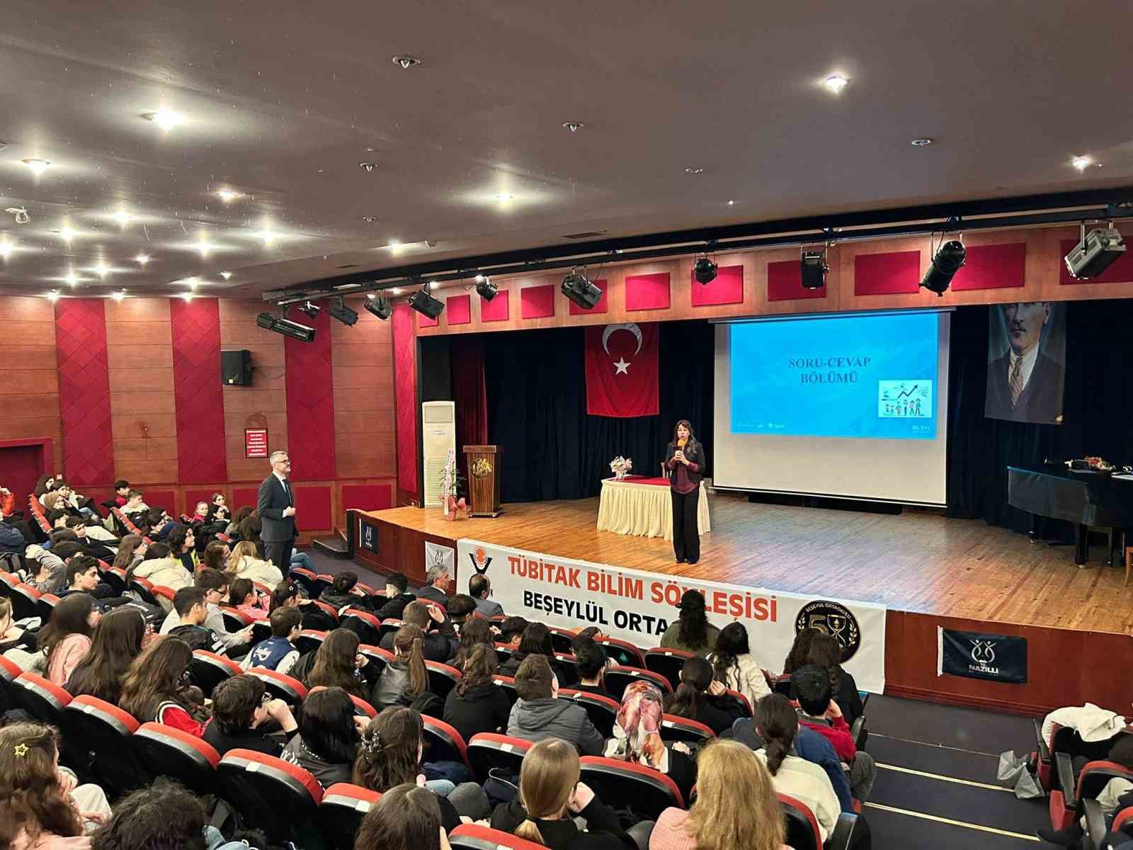 Nazilli’de ’Genç Yaşta Finansal Okuryazarlık’ söyleşisi gerçekleştirildi
