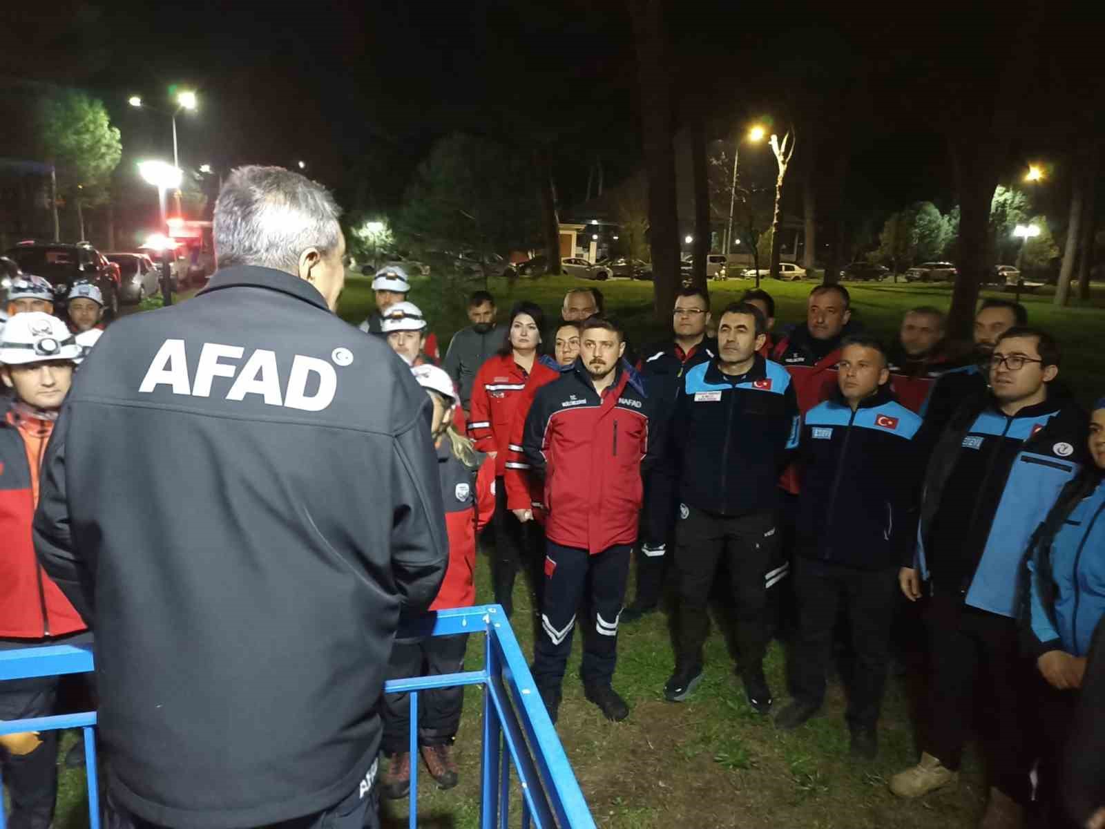 Nazilli’de habersiz afet tatbikatı
