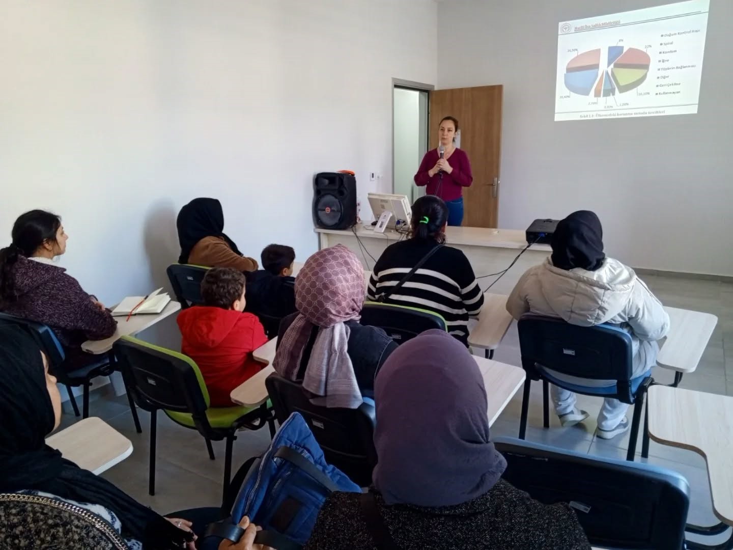 Nazilli’de kadınlar sağlık konusunda bilgilendirildi
