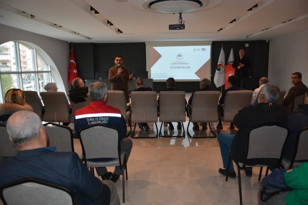 Nazilli’de kaliteli incir için toplantı düzenlendi
Nazilli’de kaliteli incir için toplantı düzenlendi