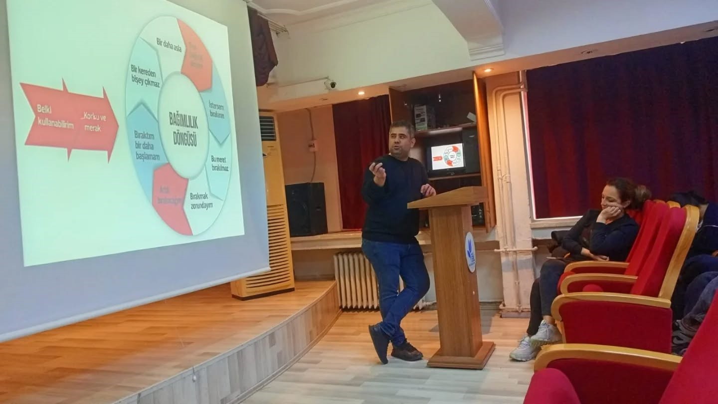 Nazilli’de liseli gençlere sağlıklı yaşam eğitimi verildi
