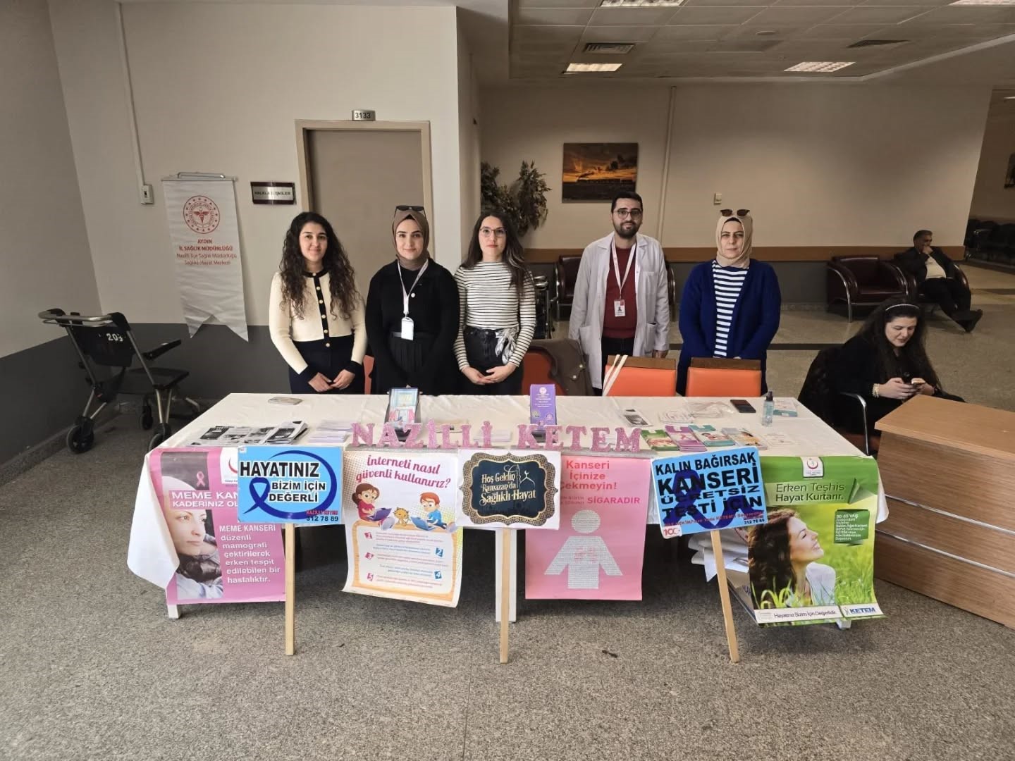 Nazilli’de Ramazan’da sağlıklı olmaya dikkat çekildi
