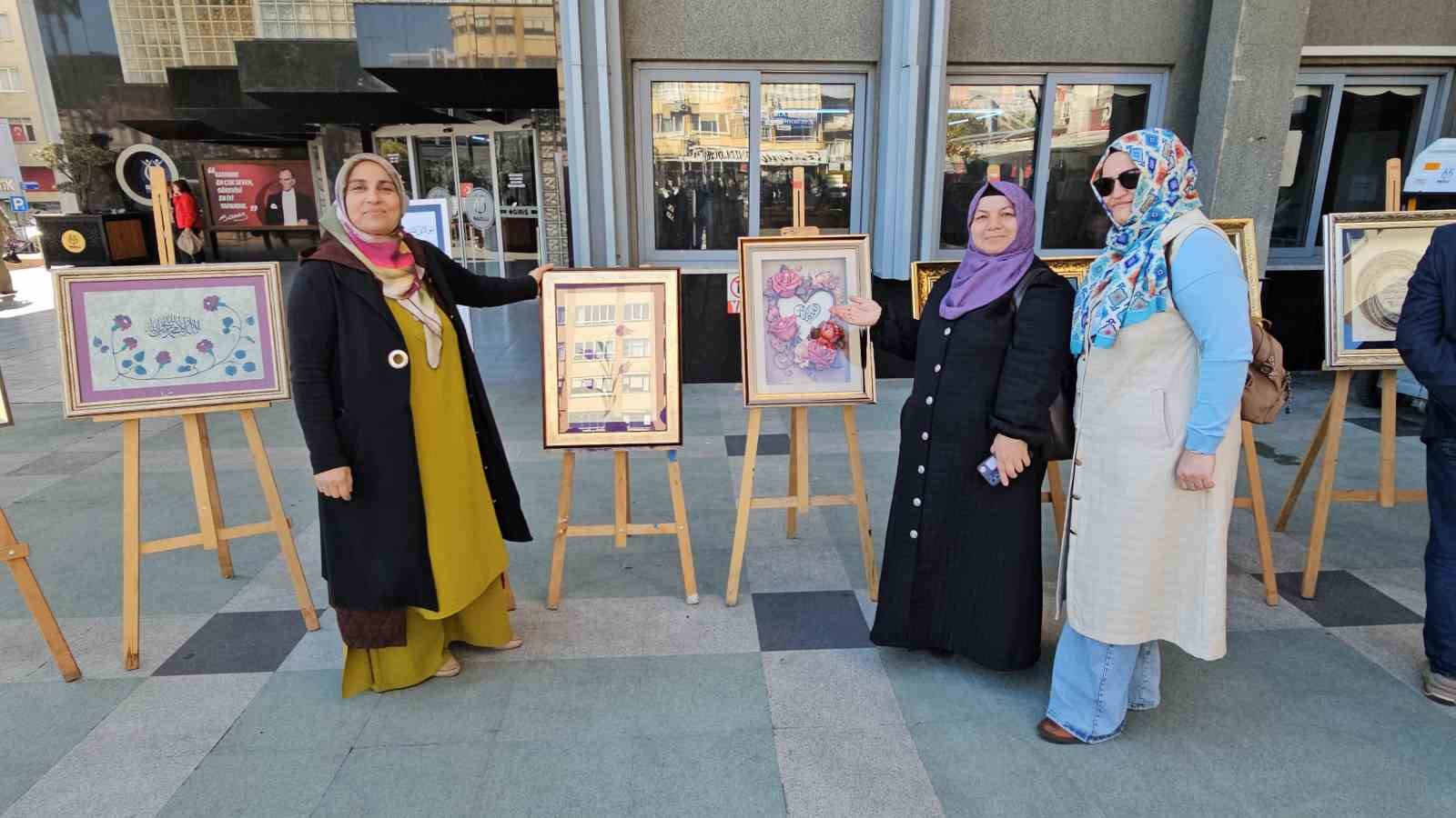 Nazilli’de Tezhip, Ebru ve Hüsn-i Hat Sergisi açıldı
