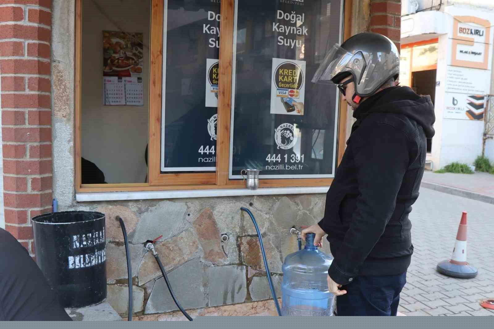 Nazilli’nin 50 yıllık iyi su hattı yenilendi
