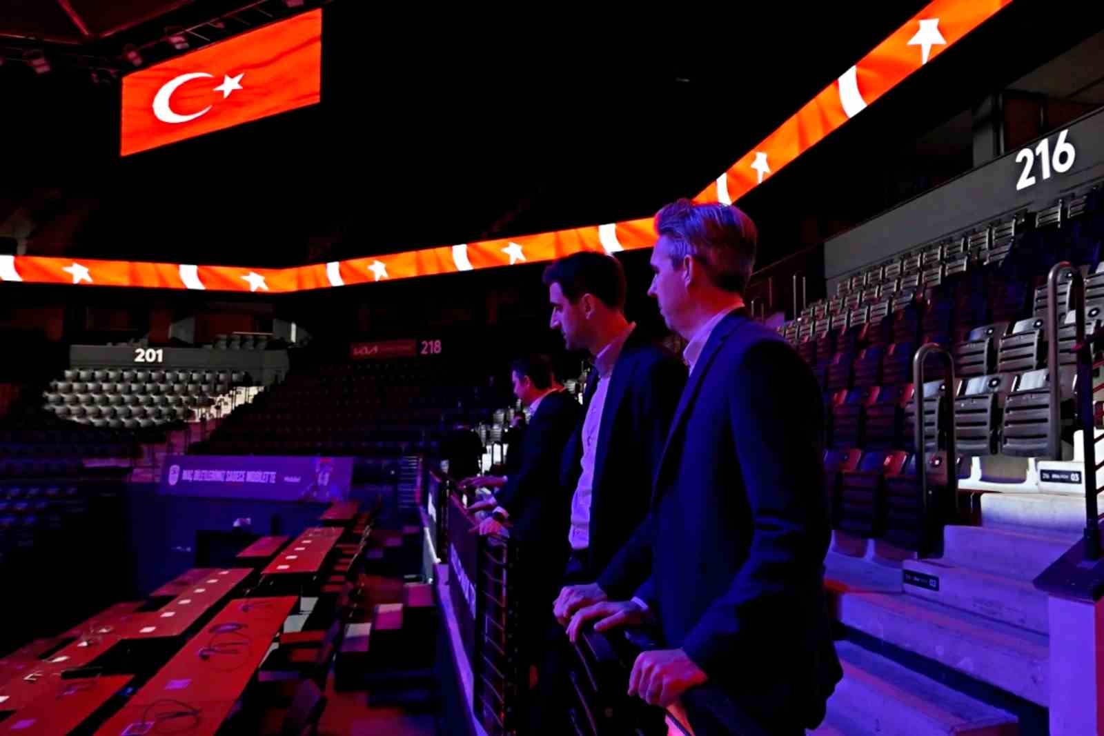 NBA Avrupa Heyeti, Turkcell Basketbol Gelişim Merkezi’ni ziyaret etti
