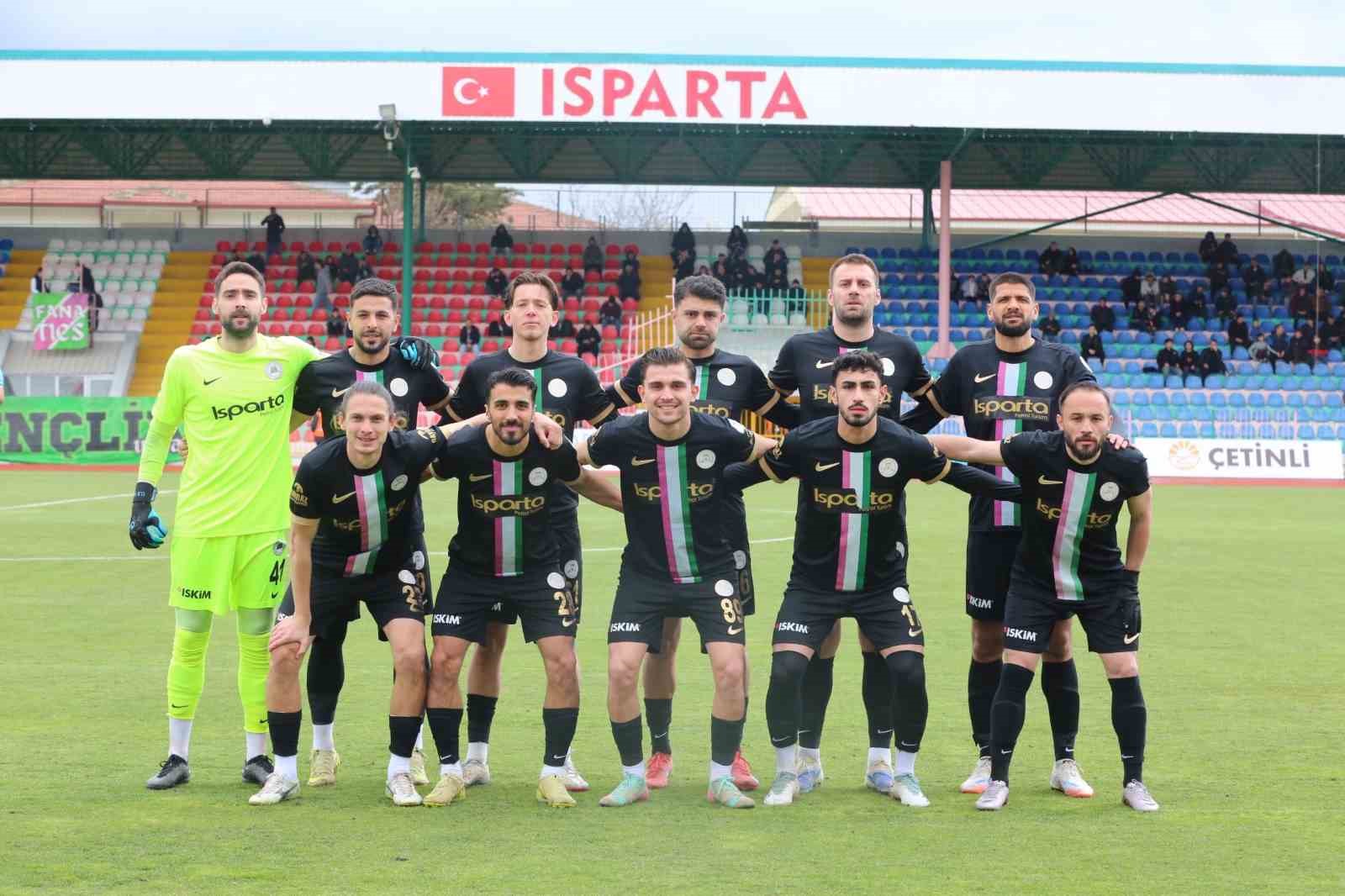 Nesine 2. Lig: Isparta 32 Spor: 2 - Somaspor: 1
