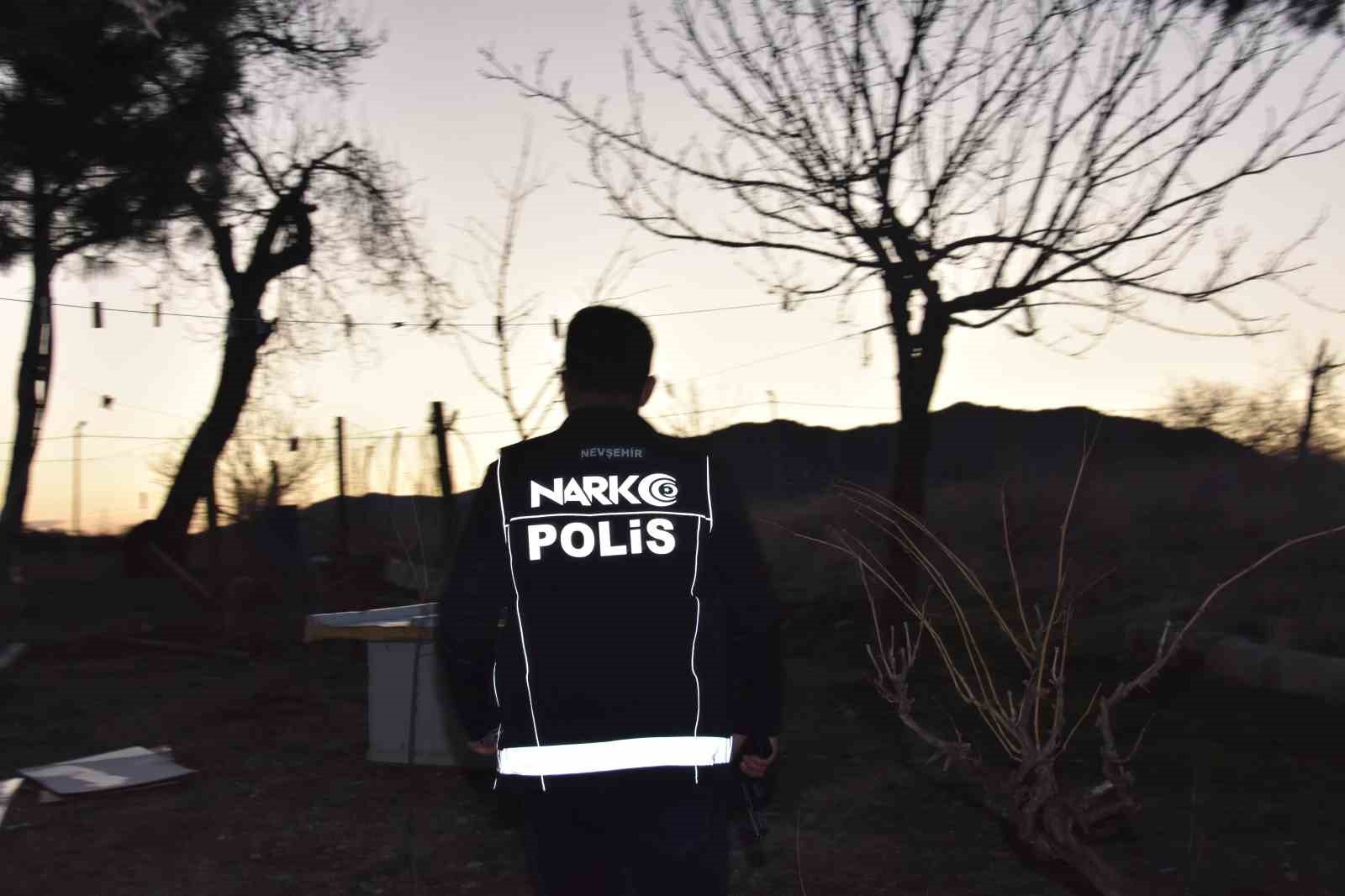 Nevşehir’de helikopter destekli narkotik operasyonu
