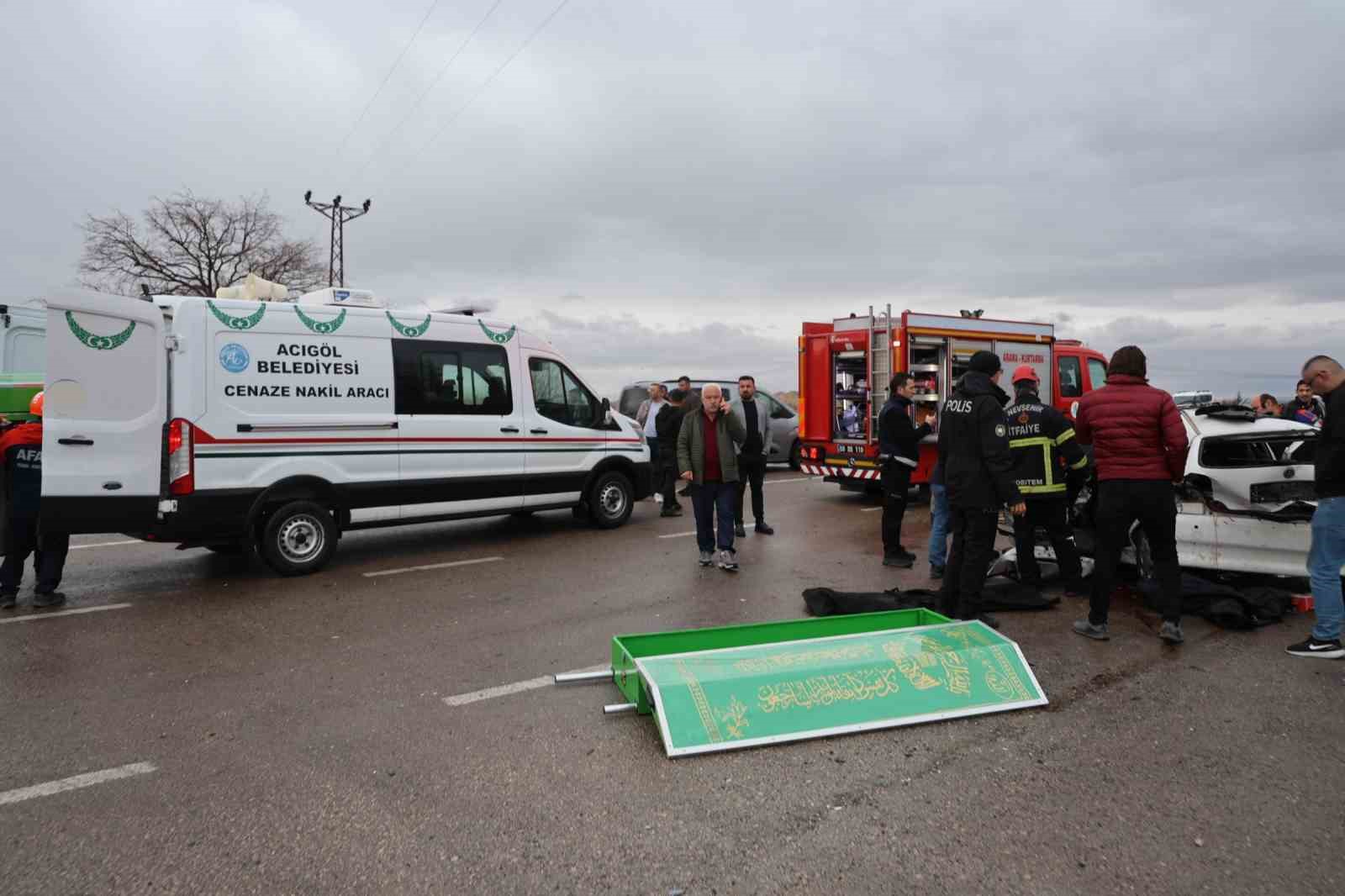 Nevşehir’de zincirleme kaza: Ölü sayısı 3’e yükseldi, 6 yaralı
