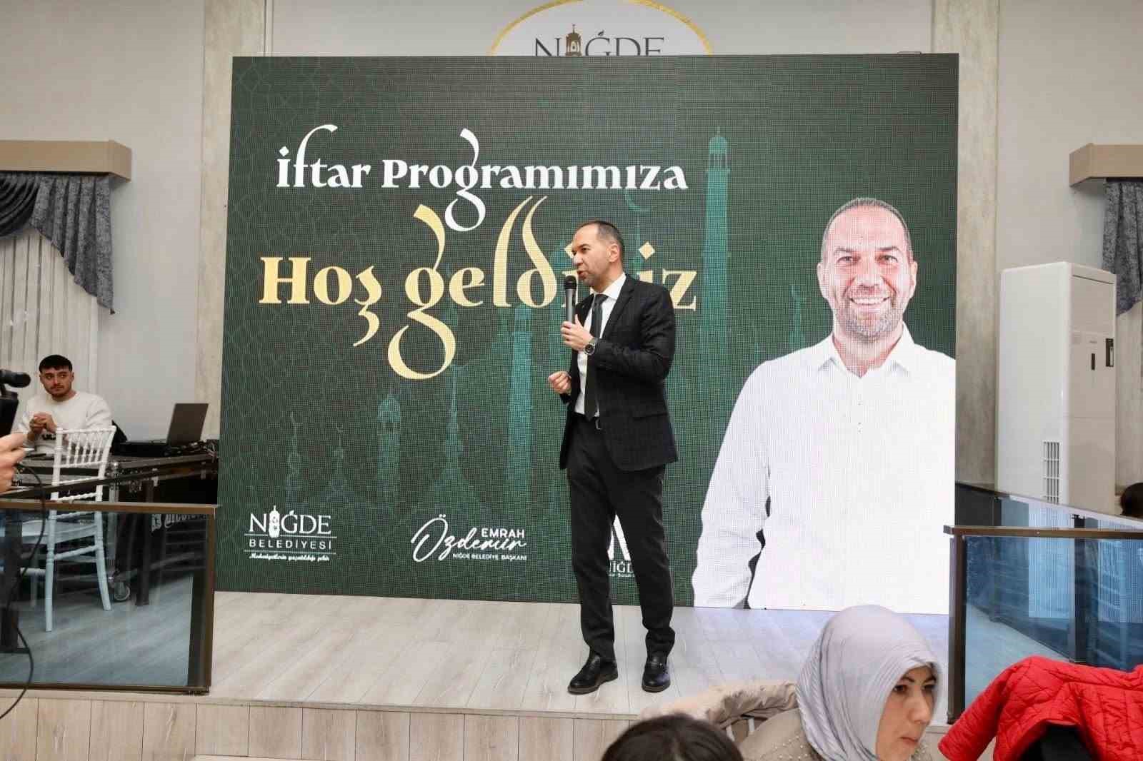 Niğde Belediyesi’nden Şahsüleyman Mahallesi’nde gönül sofrası
