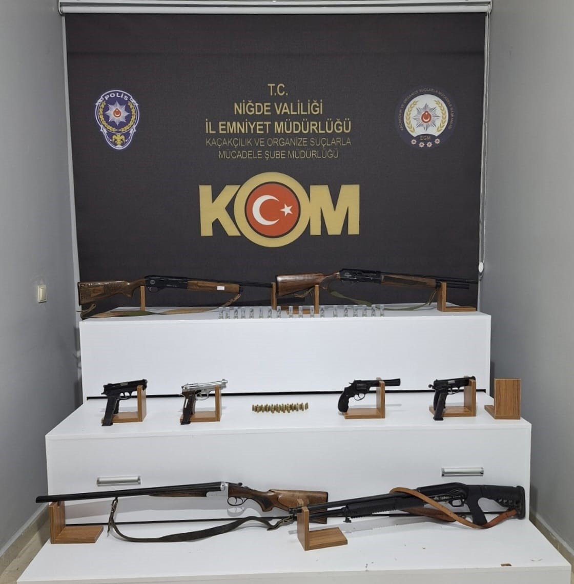 Niğde’de bir haftalık asayiş ve güvenlik bilançosu açıklandı
