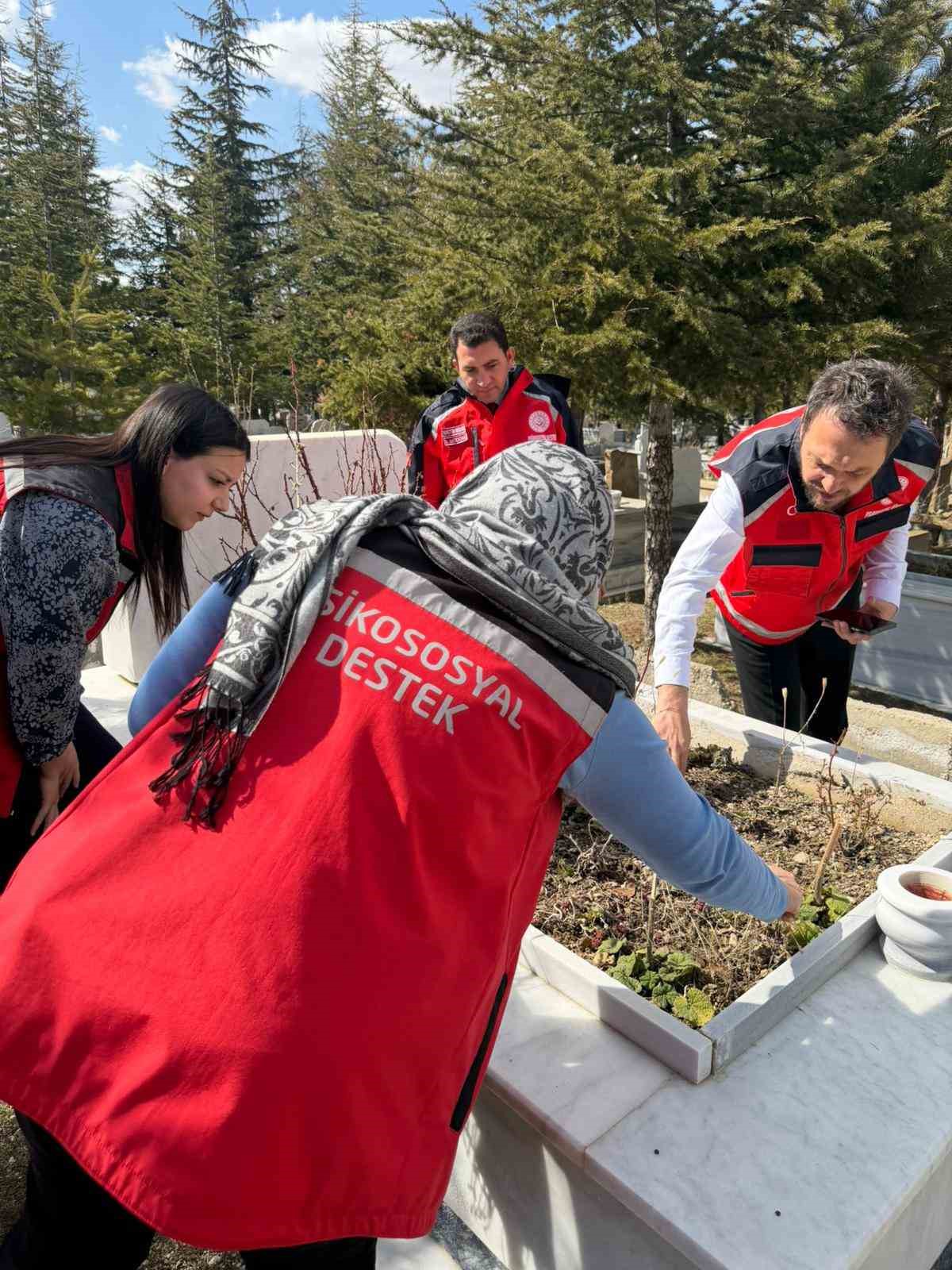 Niğde’de şehit kabirlerine anlamlı ziyaret
