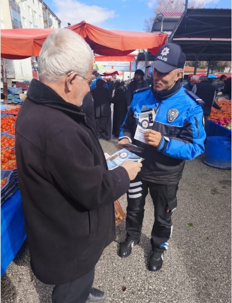 Niğde’de toplum destekli polislikten bilgilendirme ve farkındalık çalışmaları

