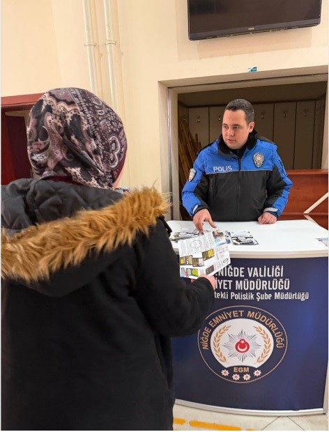 Niğde’de vatandaşlara dolandırıcılık uyarısı
