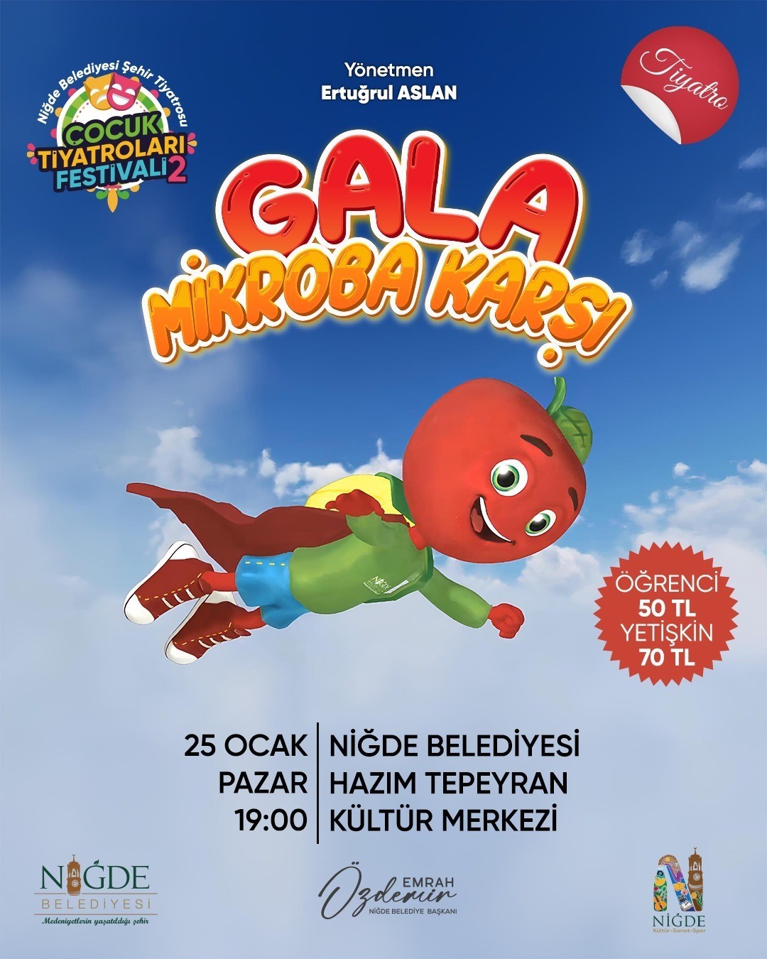 Niğde’de yarıyıl tatili şenliğe dönüşüyor
