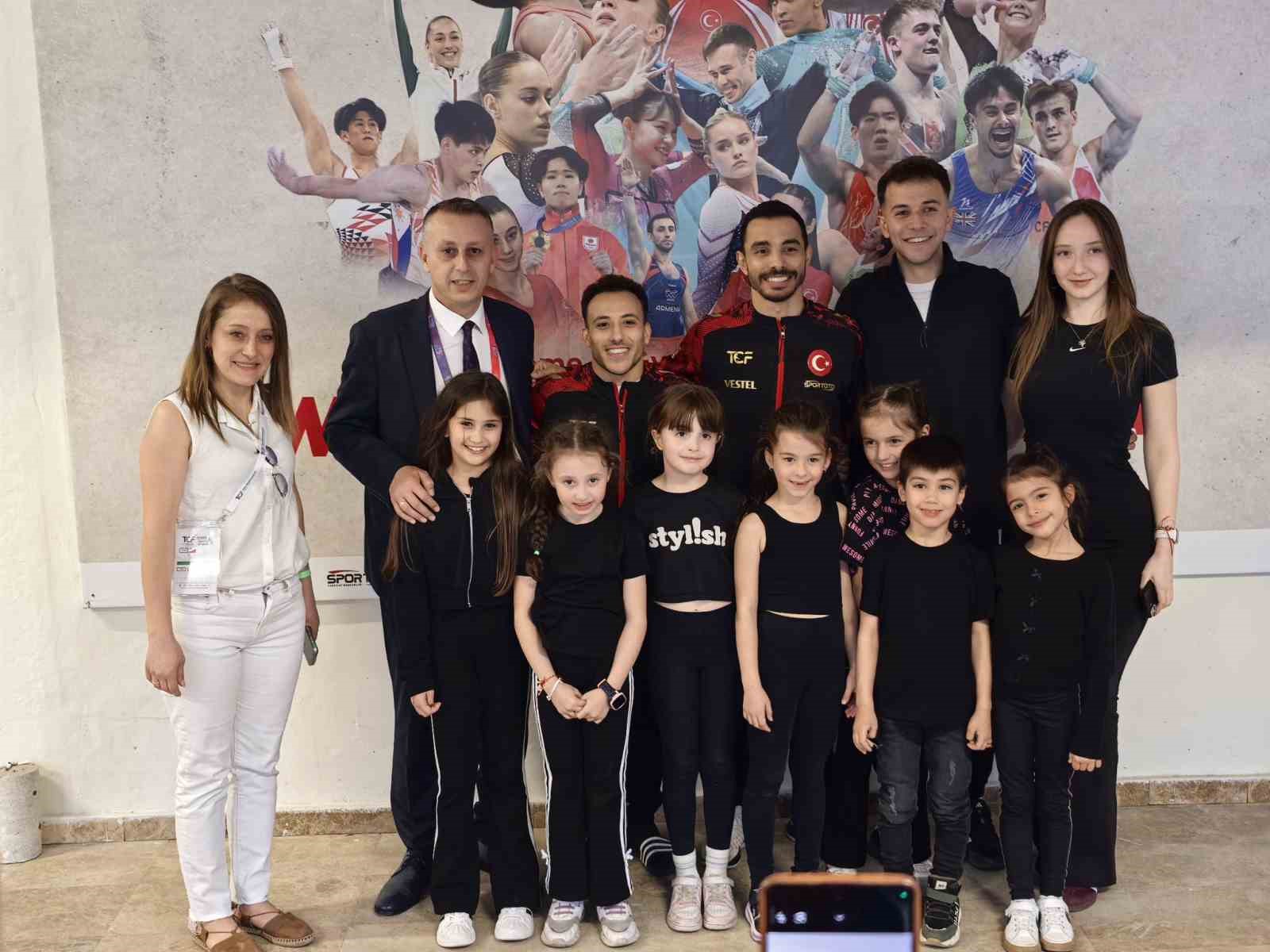 Niğdeli cimnastikçiler Dünya Kupası heyecanını yerinde yaşadı
