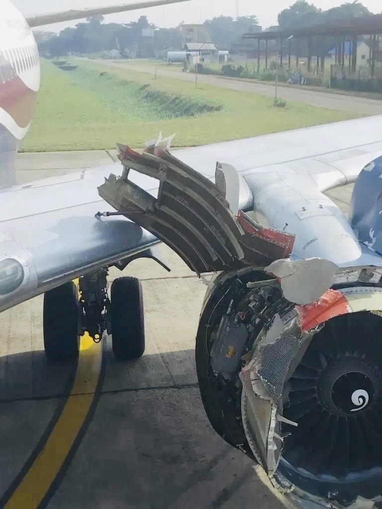 Nijerya’da motorundan patlama sesi yükselen yolcu uçağı acil iniş yaptı
