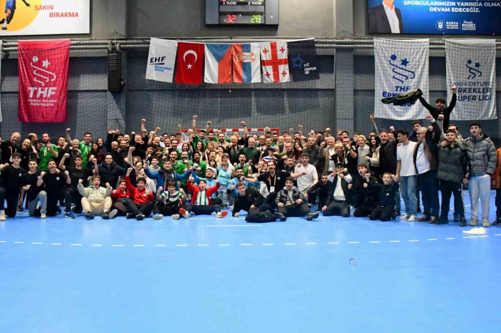 Nilüfer Belediyespor Avrupa’da çeyrek finale yükseldi
