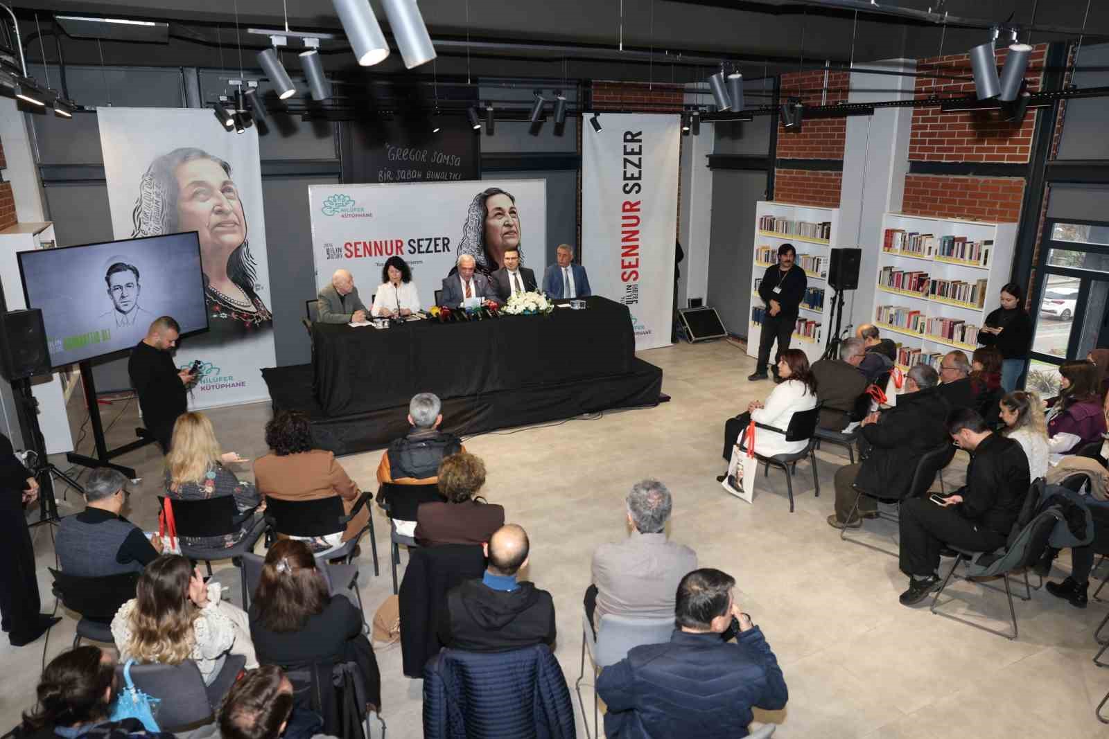 Nilüfer’de 2026 yılının yazarı emeğin ve sokağın şairi Sennur Sezer
Nilüfer’de 2026 yılının yazarı emeğin ve sokağın şairi Sennur Sezer