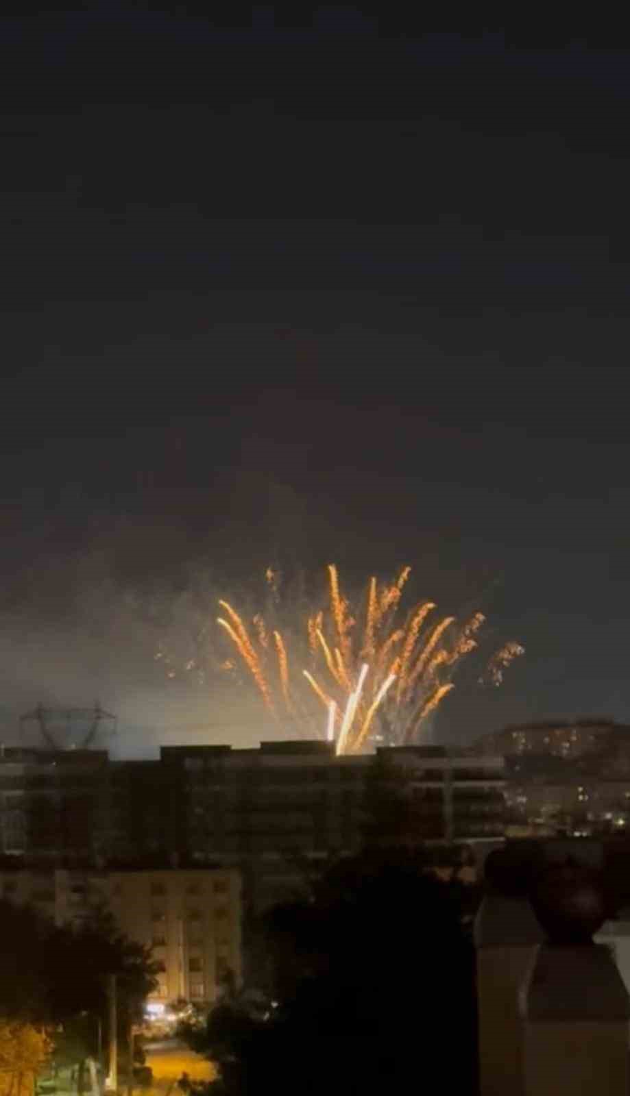 Nilüfer’de gelişi güzel atılan havai fişekler geceyi aydınlattı, binlerce kuşun hayatını kararttı
