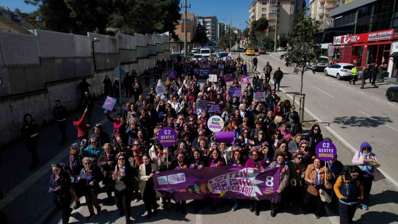 Nilüfer’de kadınlar tek ses oldu
