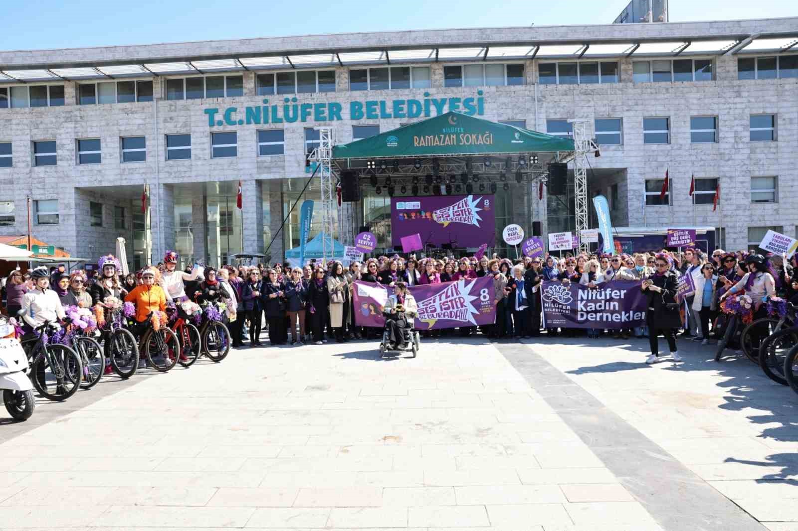 Nilüfer’de kadınlar tek ses oldu
