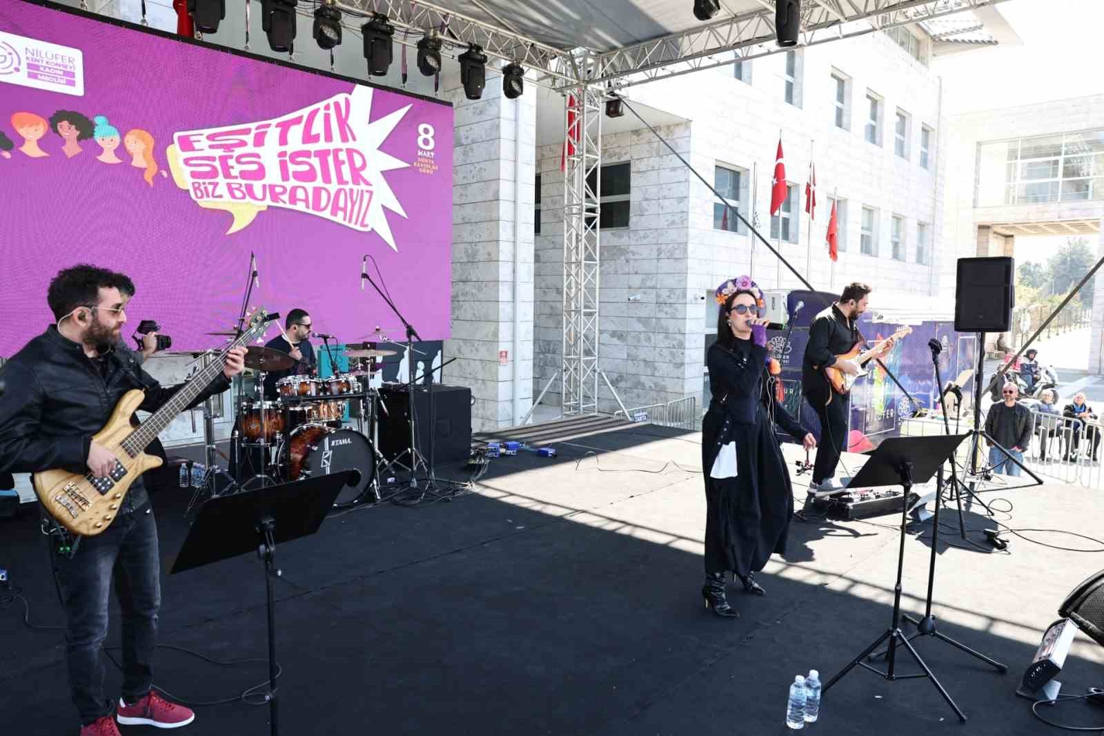 Nilüfer’de kadınlar tek ses oldu
