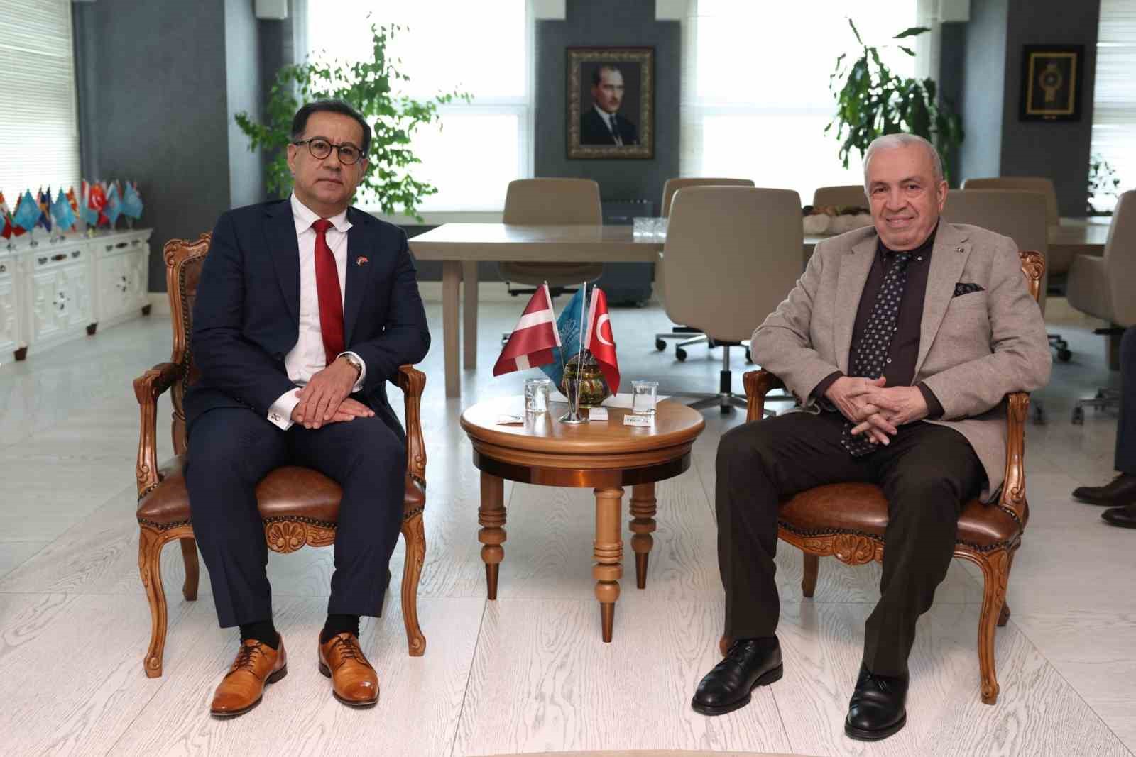 Nilüfer’e Letonya Büyükelçisi’nden ziyaret
