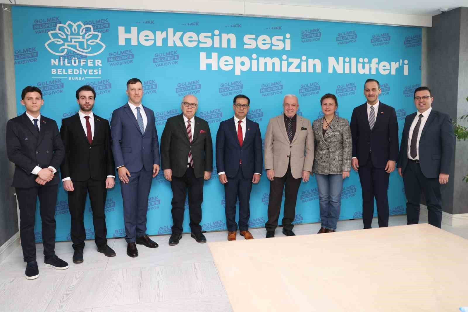 Nilüfer’e Letonya Büyükelçisi’nden ziyaret
