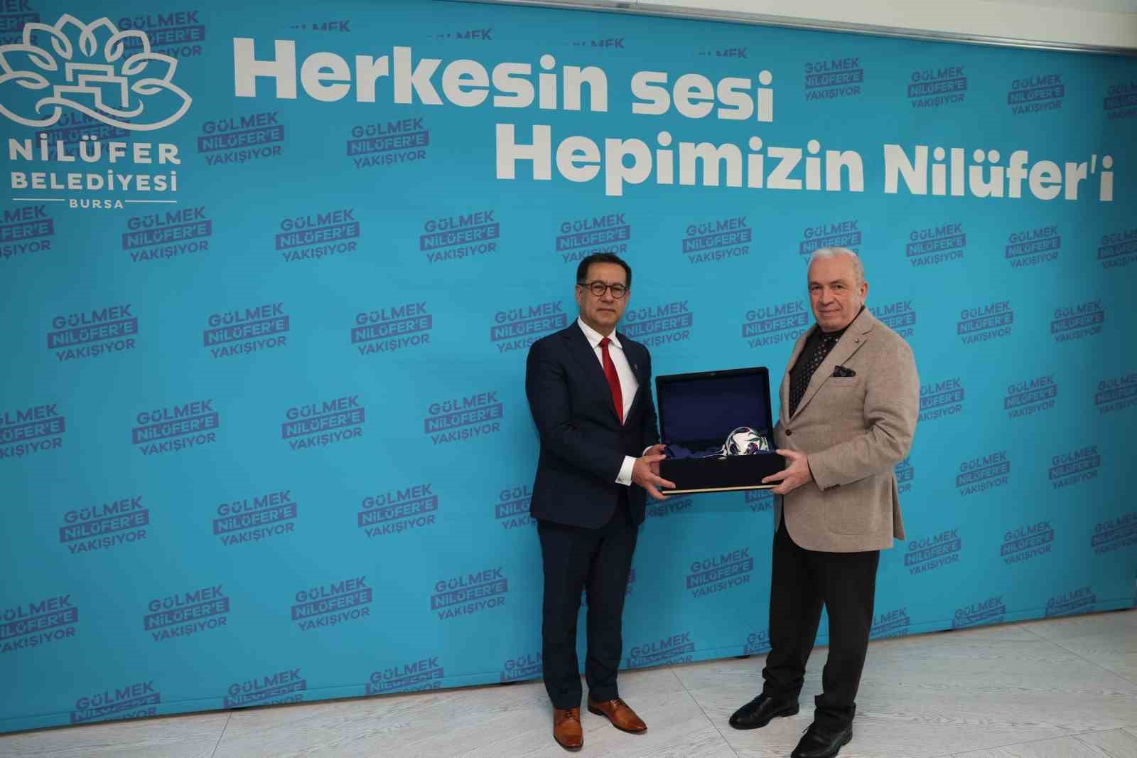 Nilüfer’e Letonya Büyükelçisi’nden ziyaret
