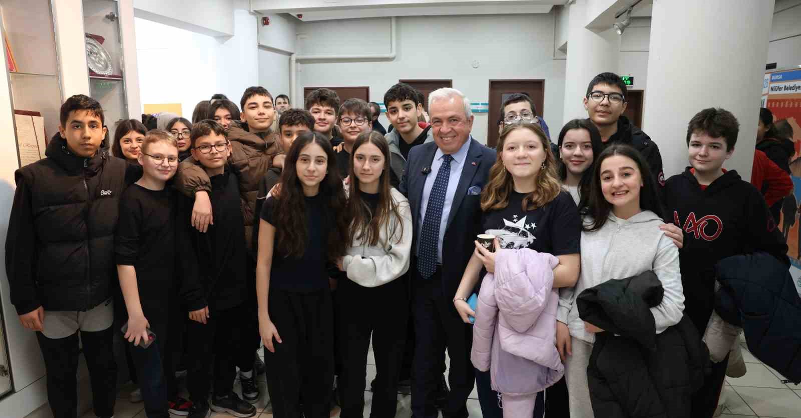 Nilüfer’in hikayesi çocukların fırçasında hayat buldu
