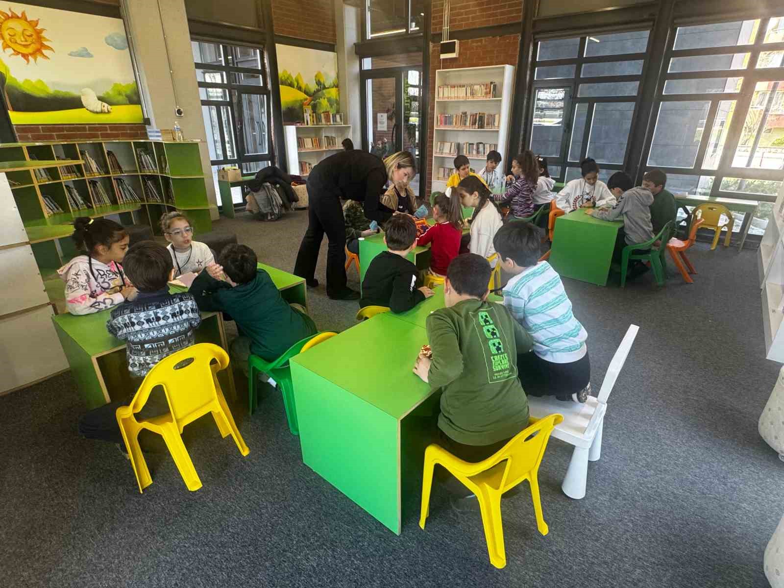 Nilüferli çocukların tatili dolu dolu geçiyor
