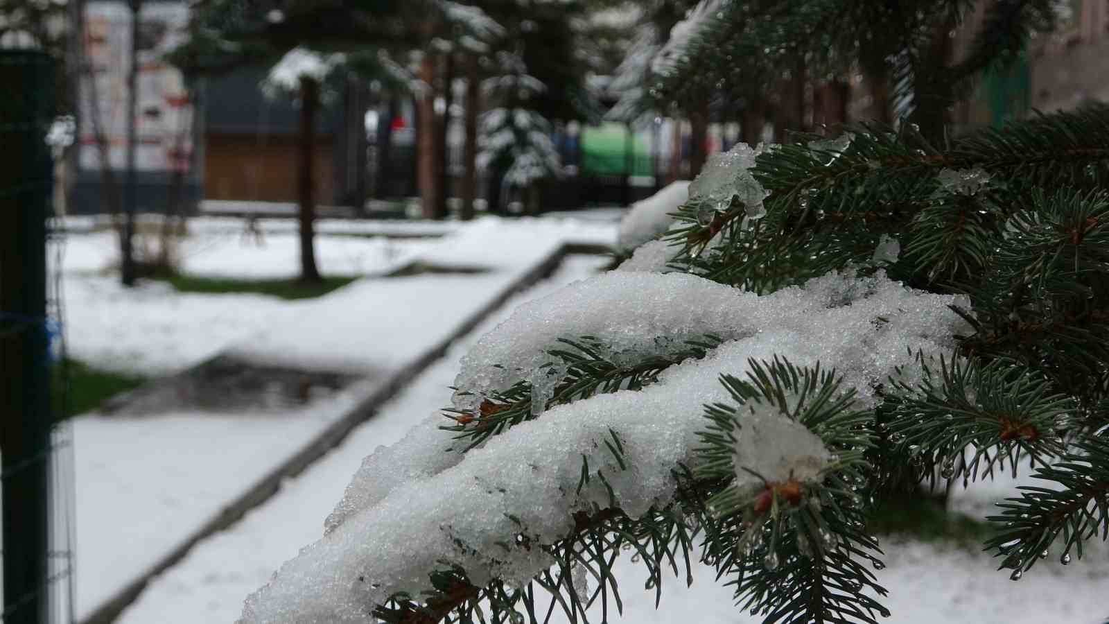 Nisanda kar sürprizi
