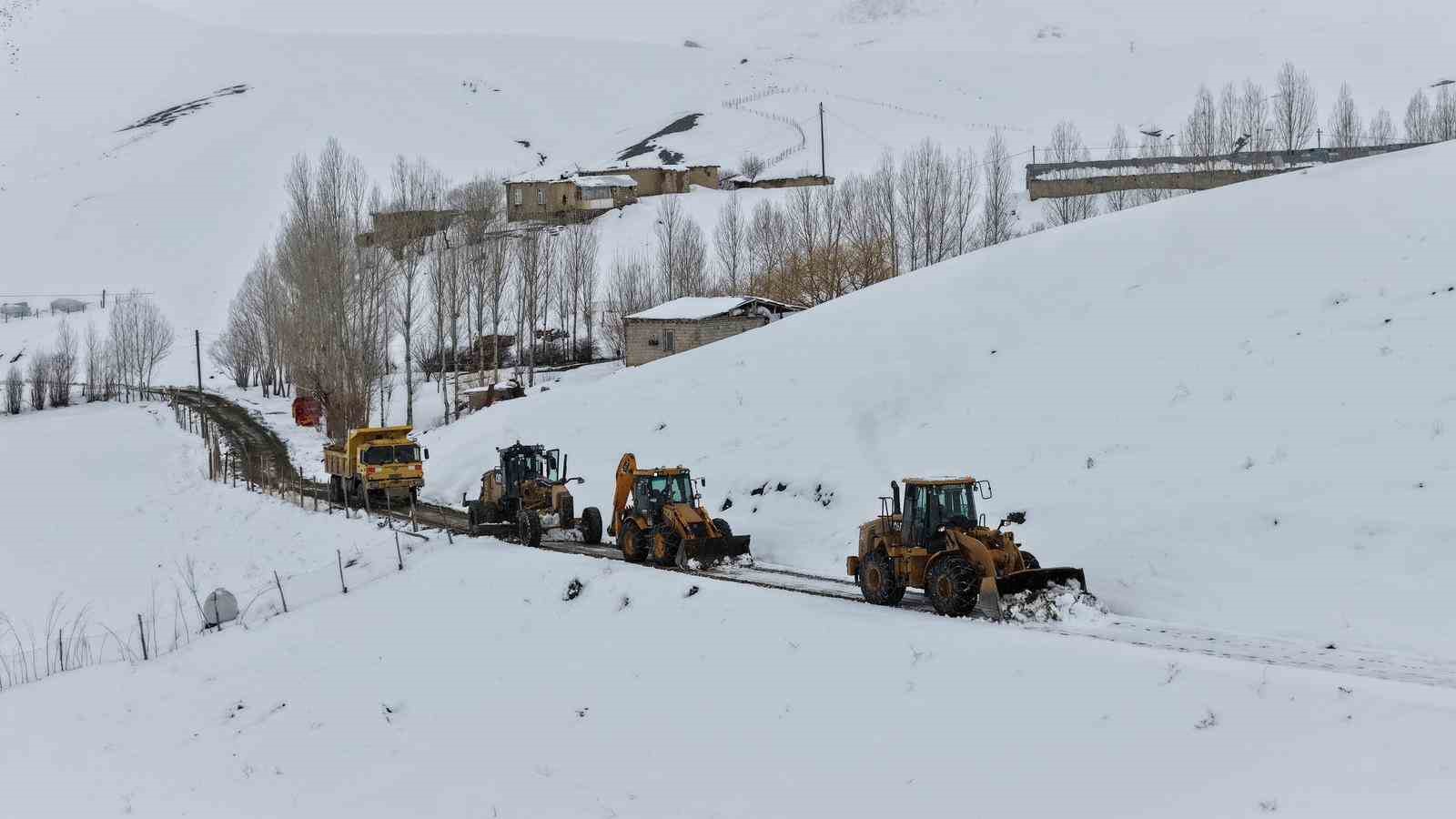 Nisanda karla mücadele çalışması
