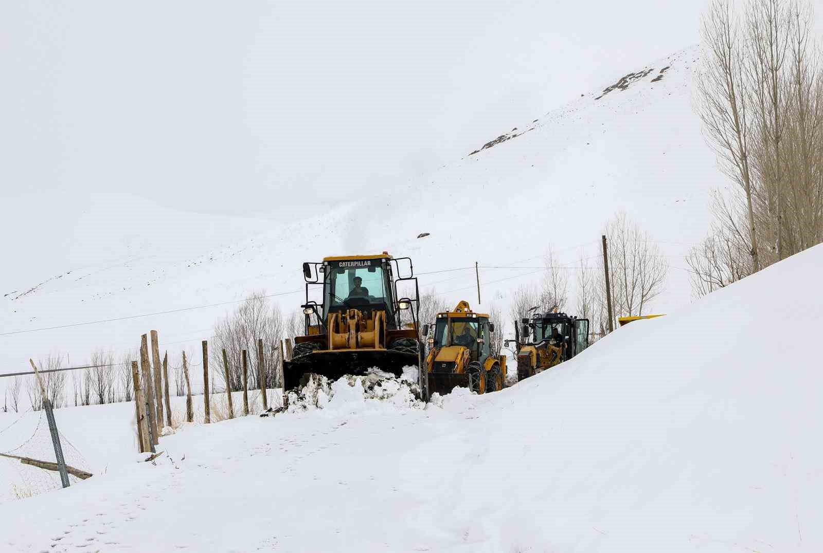 Nisanda karla mücadele çalışması
