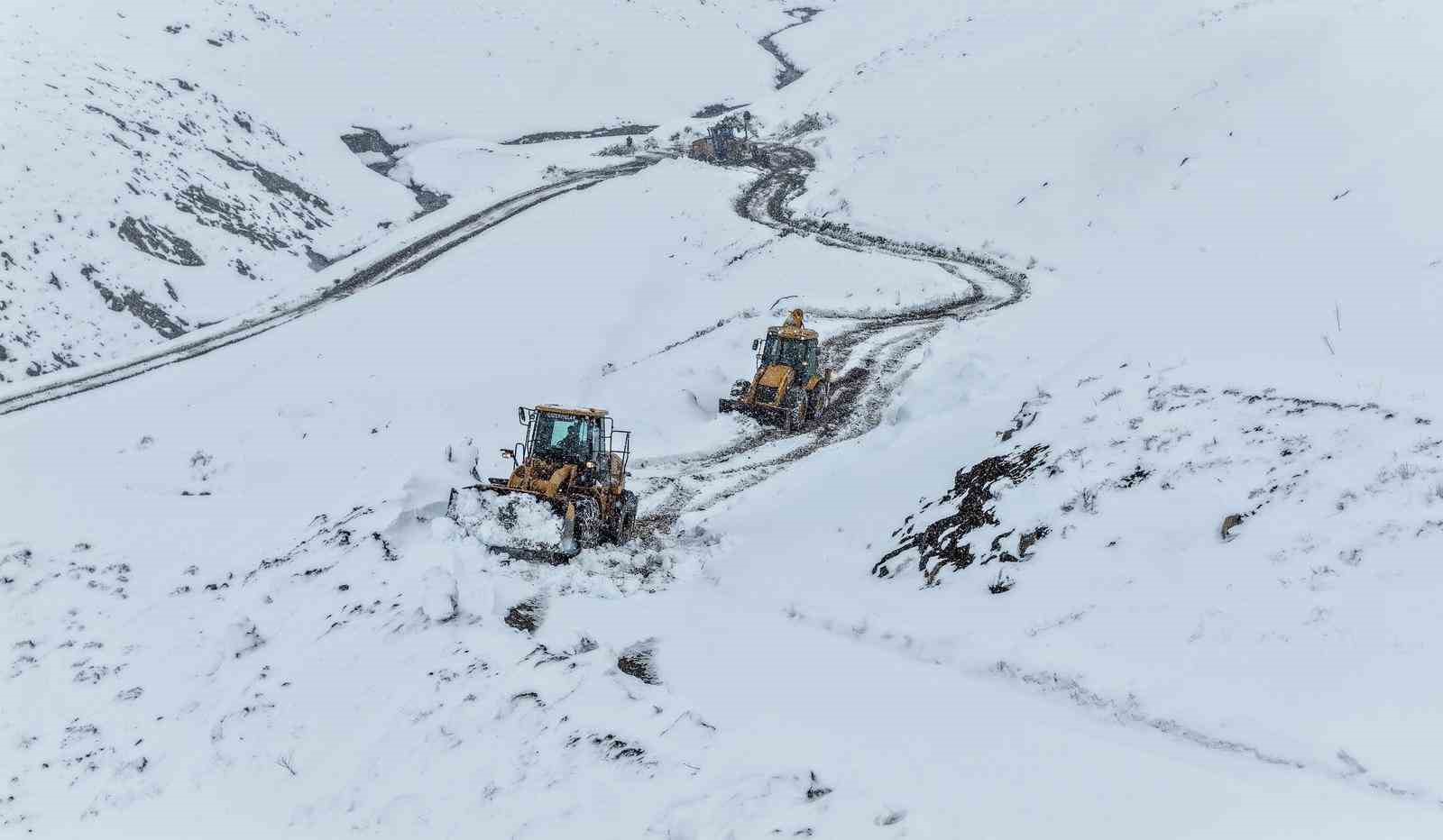 Nisanda karla mücadele çalışması
