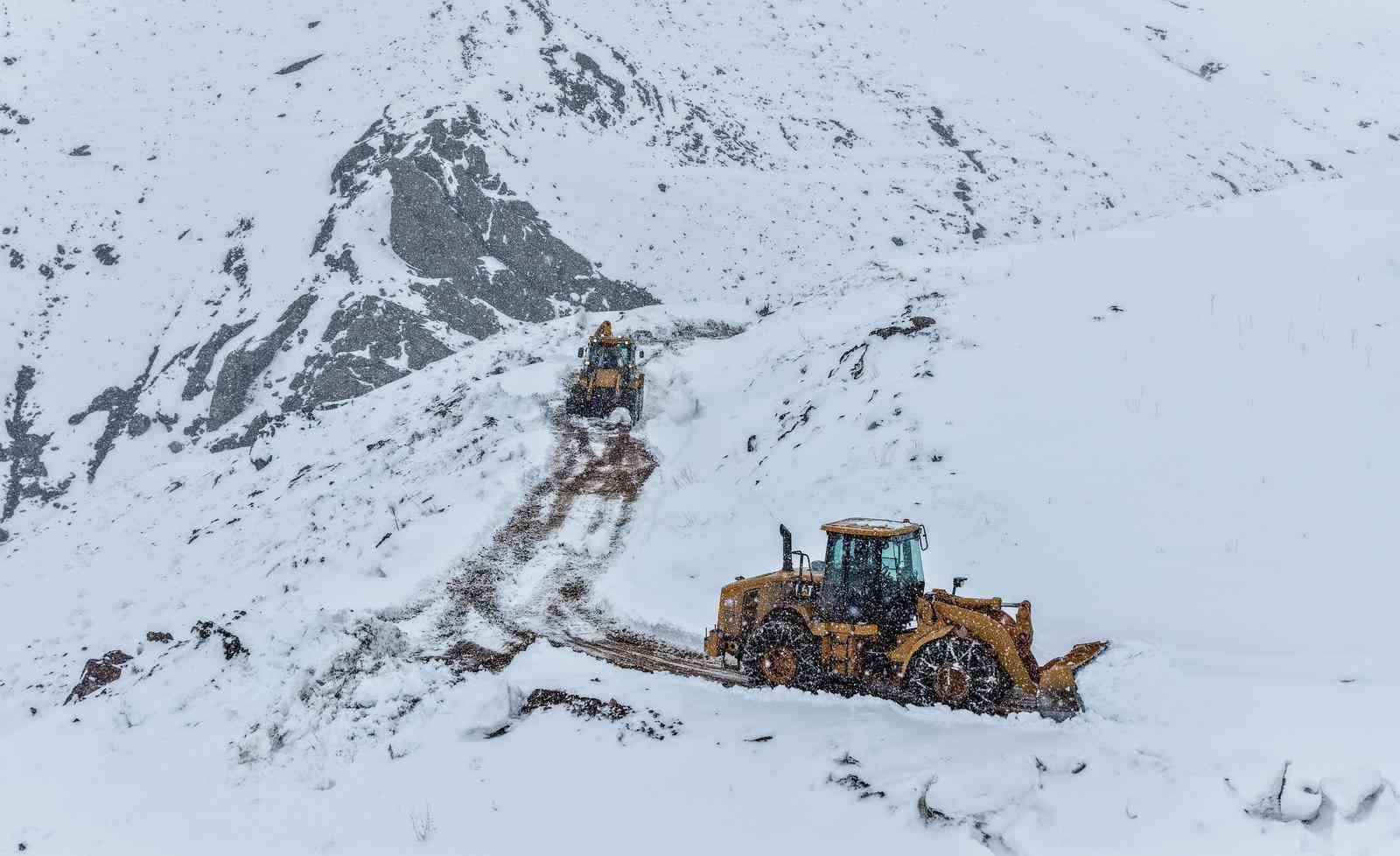 Nisanda karla mücadele çalışması
