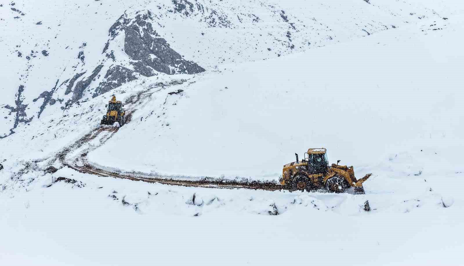 Nisanda karla mücadele çalışması
