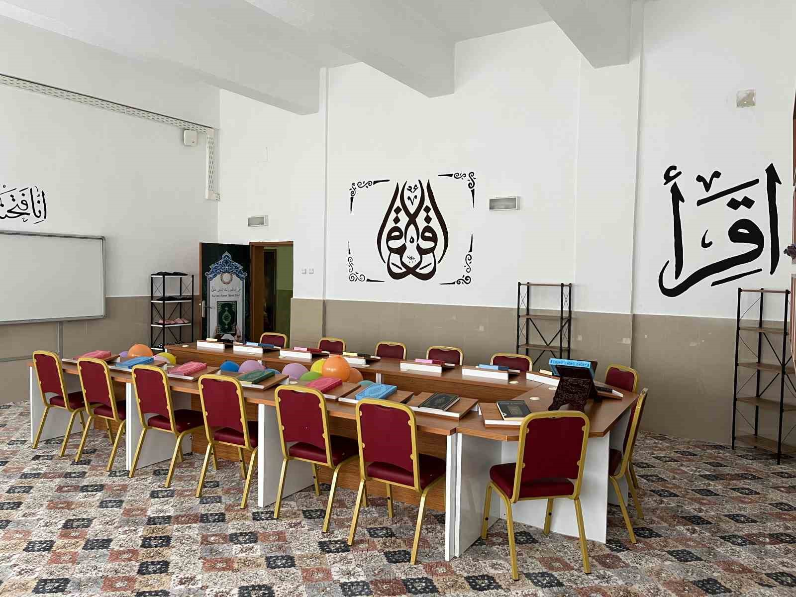 NÖHÜ’den Yeşilgölcük’te tilavet sınıfı
