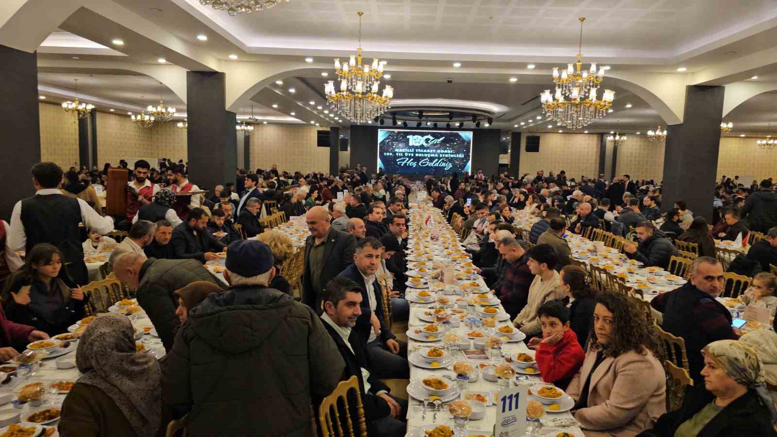 NTO, 100. yılında üyeleriyle iftarda buluştu
