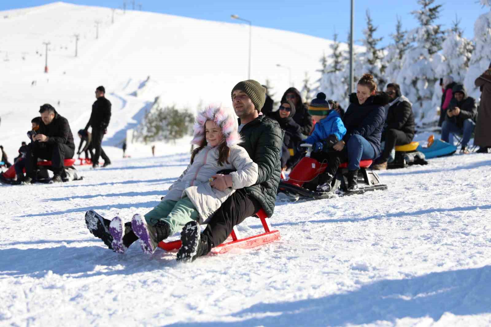 Odak Samsun otobüsleri ile kışın rota "Ladik Akdağ"
