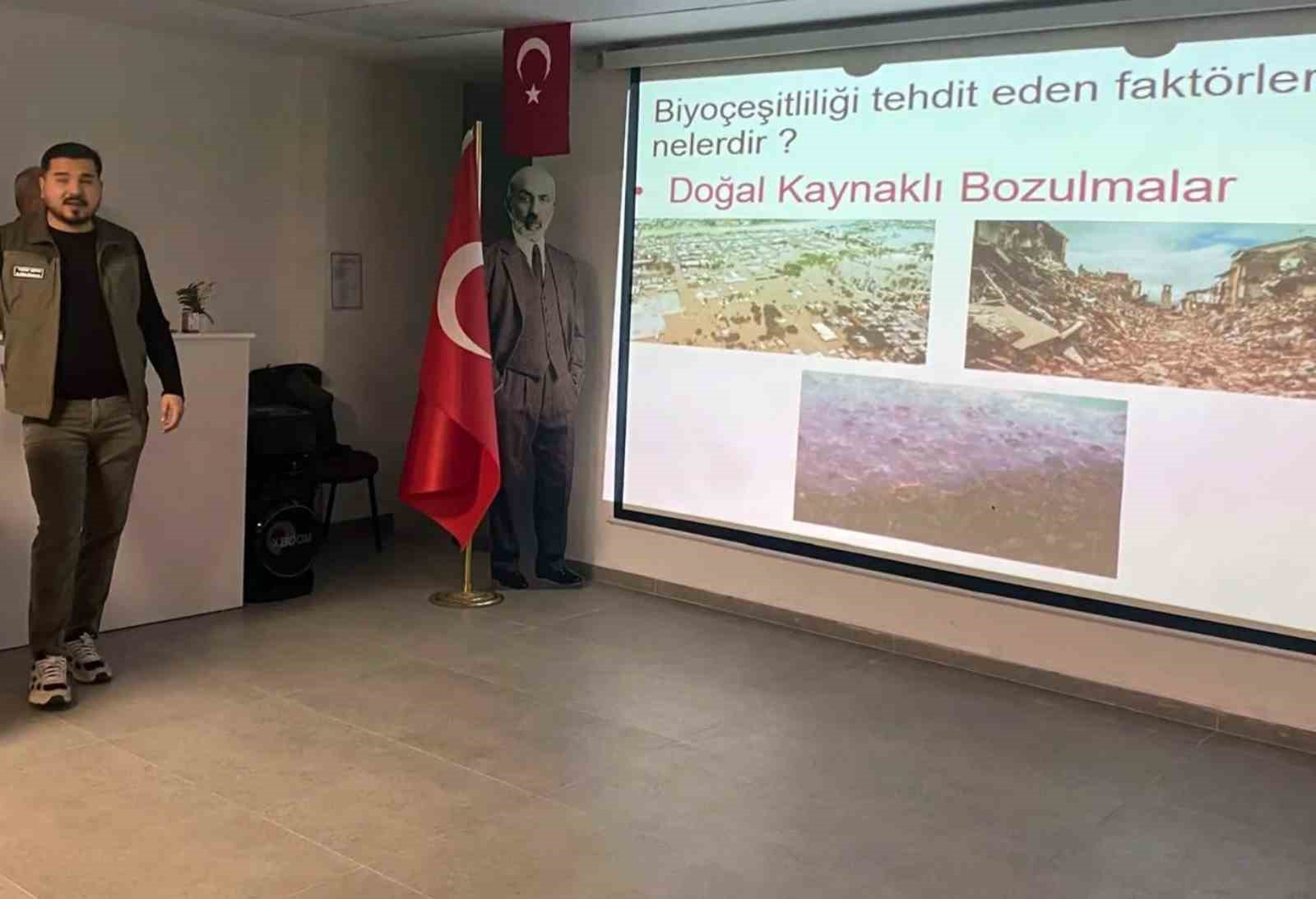 Öğrencilere doğa bilinci aşılanıyor
