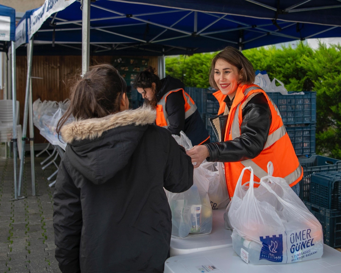 Öğrencilere ikinci dönemin ilk beslenme çantaları ulaştırıldı
