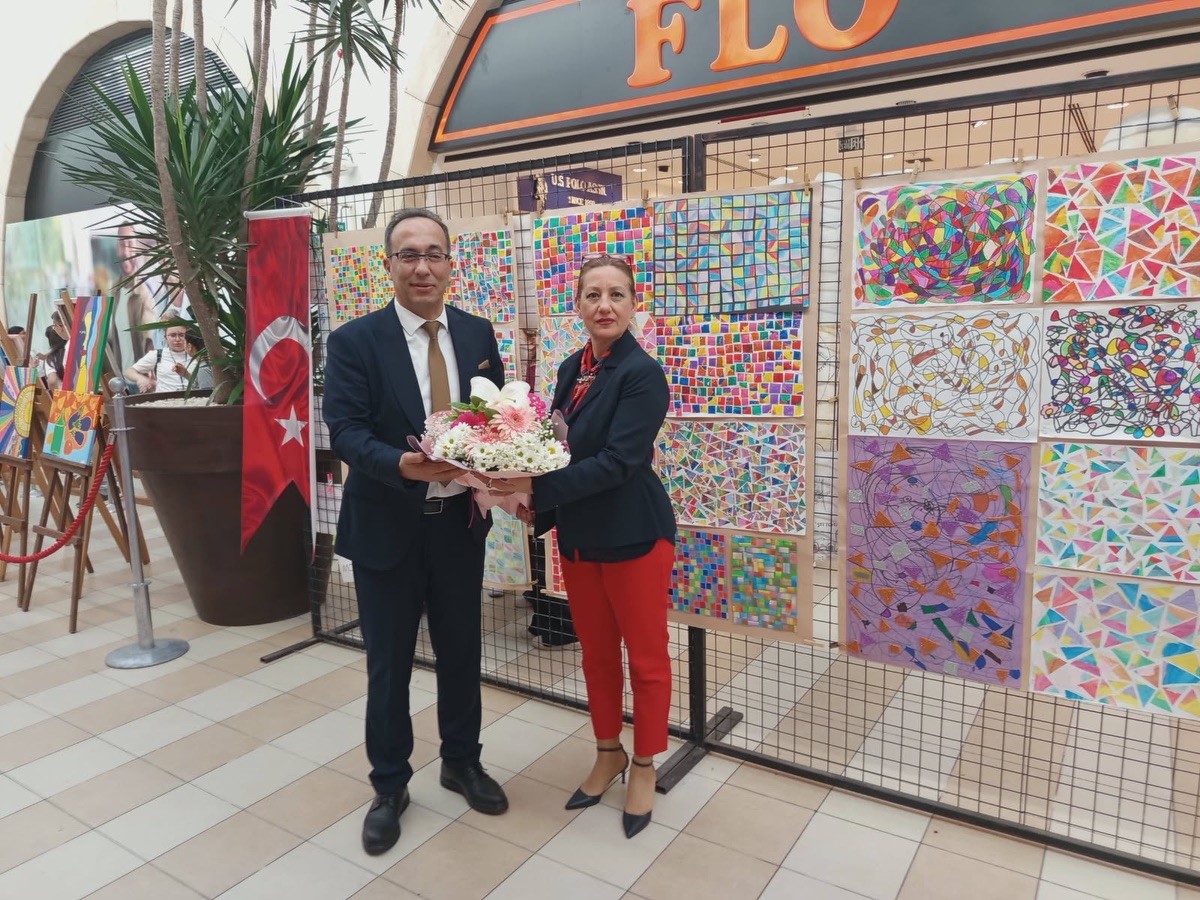 Öğrencilerin yıl boyunca emek verdikleri eserler görücüye çıktı
