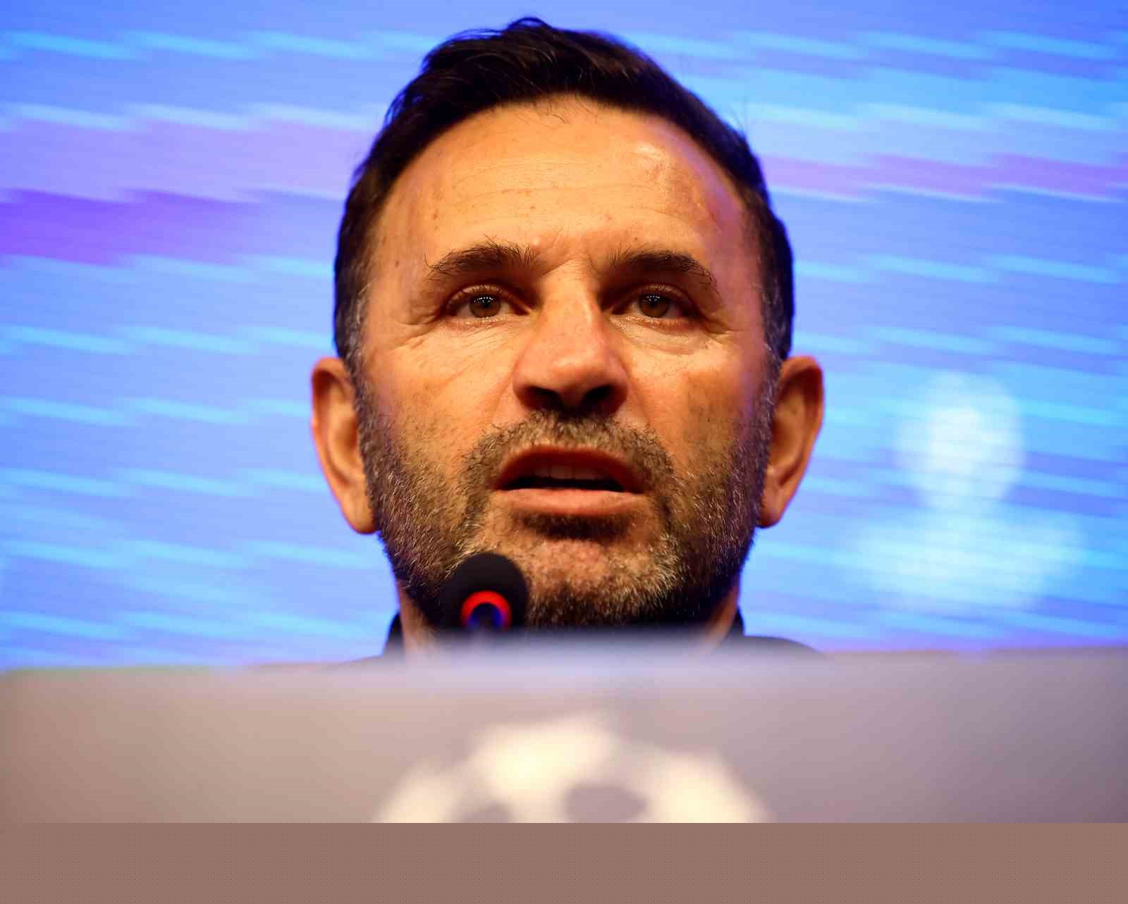 Okan Buruk: "Hedefimiz ilk maçta kazanarak avantaj elde etmek"
