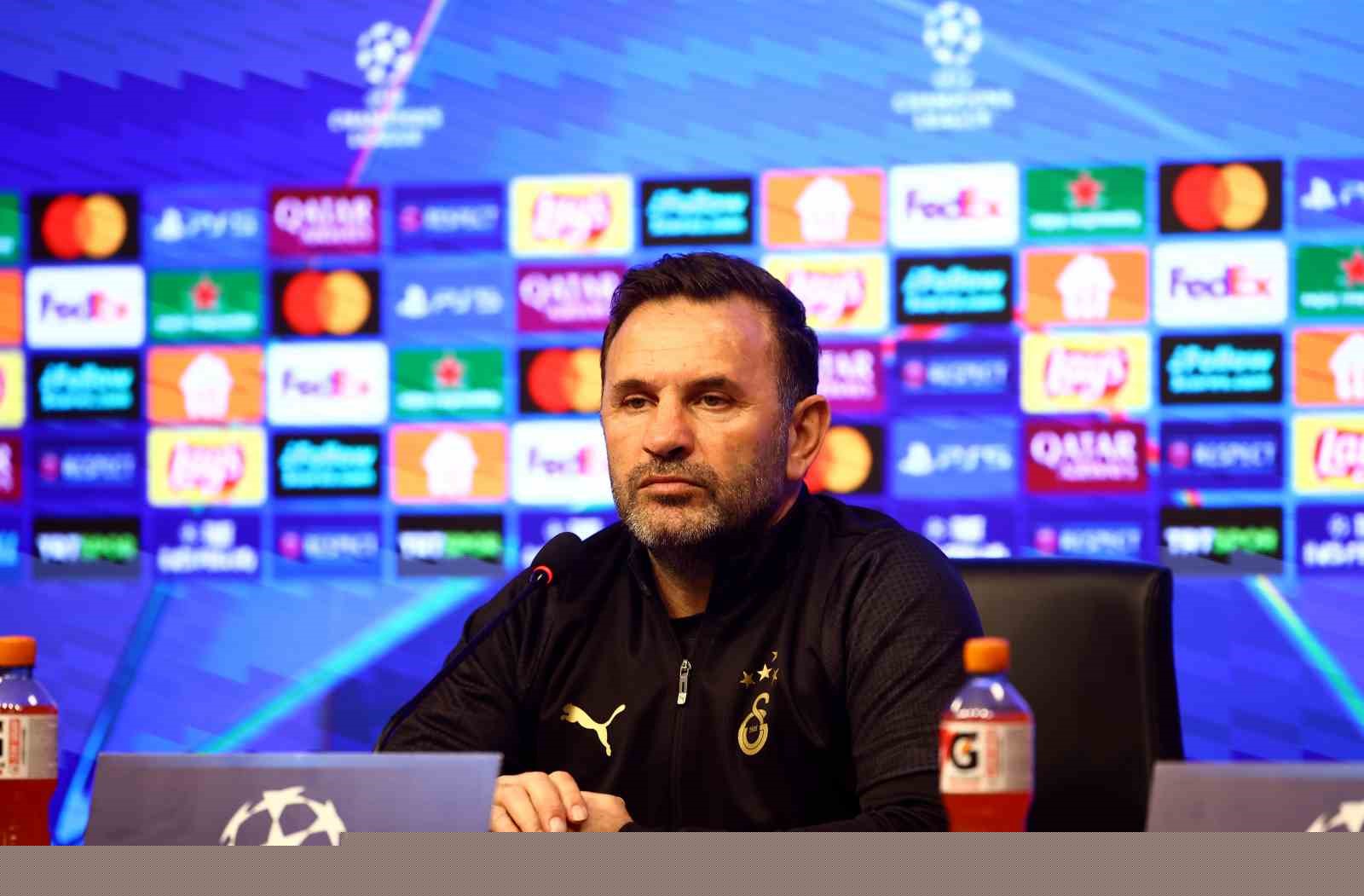 Okan Buruk: "Hedefimiz ilk maçta kazanarak avantaj elde etmek"
