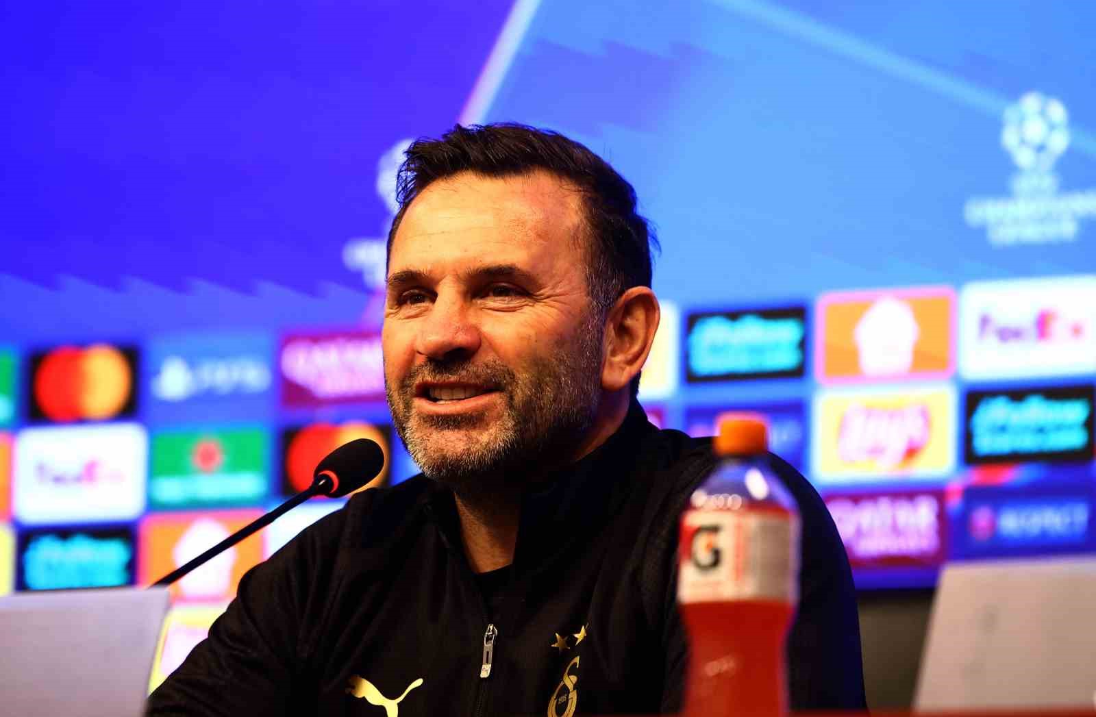 Okan Buruk: "Hedefimiz ilk maçta kazanarak avantaj elde etmek"
