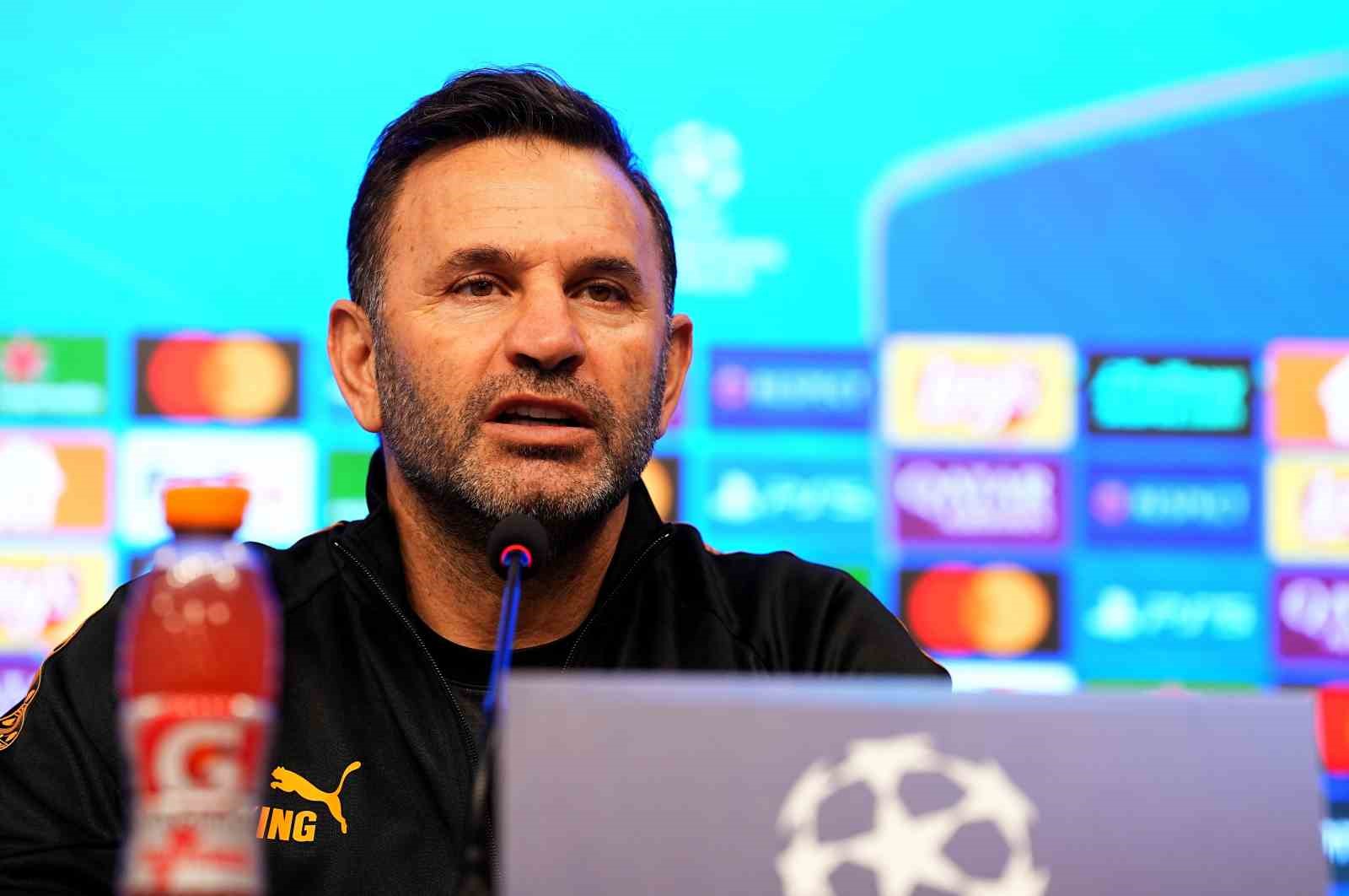 Okan Buruk: "Sahamızda kazanıp, ikinci maç için avantaj elde etmek istiyoruz"
