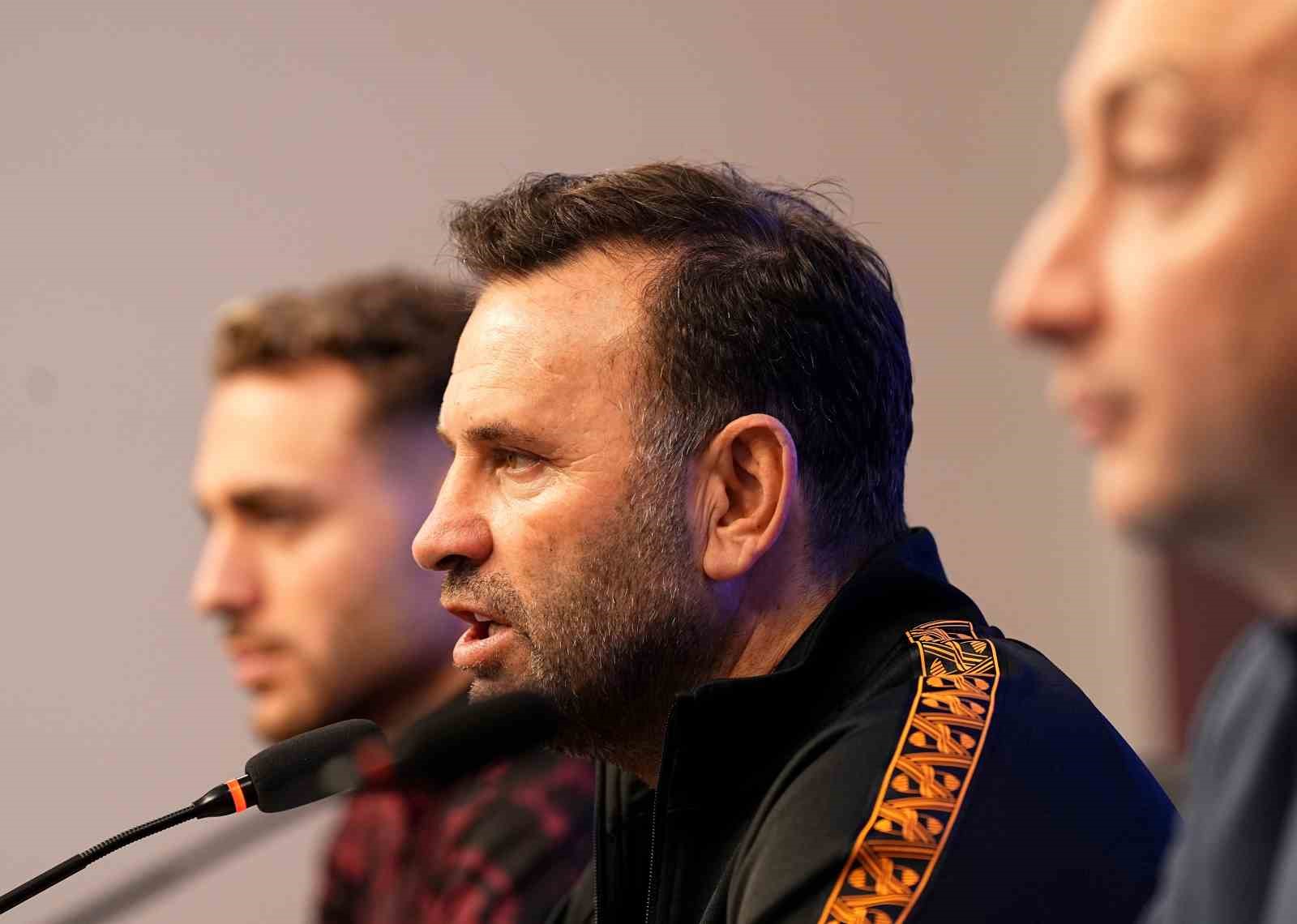 Okan Buruk: "Sahamızda kazanıp, ikinci maç için avantaj elde etmek istiyoruz"
