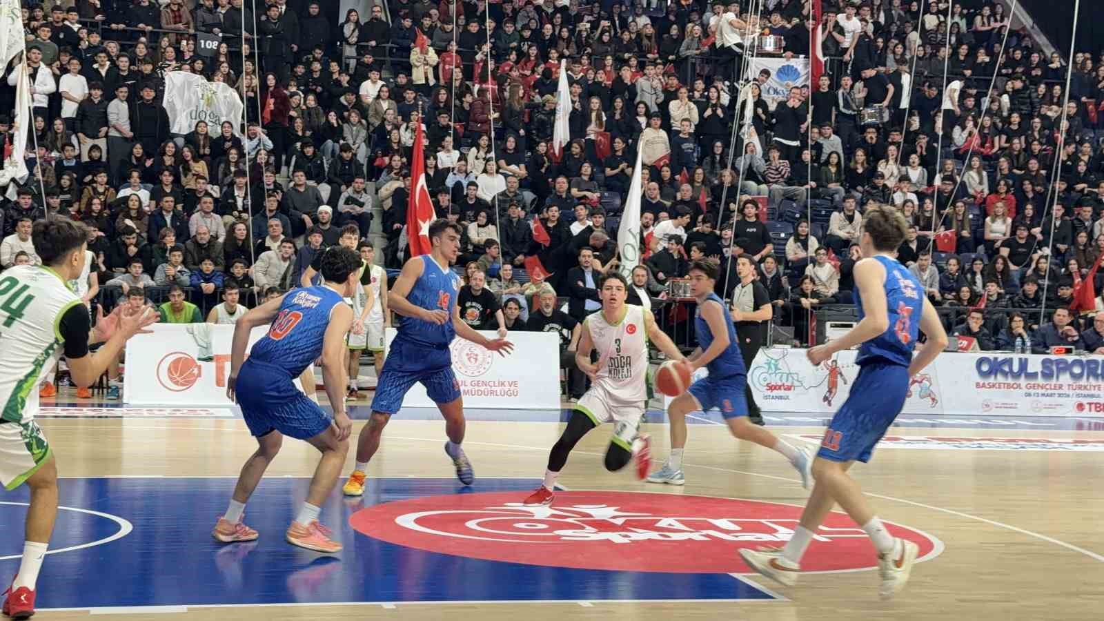 Okul Sporları Basketbol Gençler Türkiye Birinciliği finali İstanbul’da oynandı
